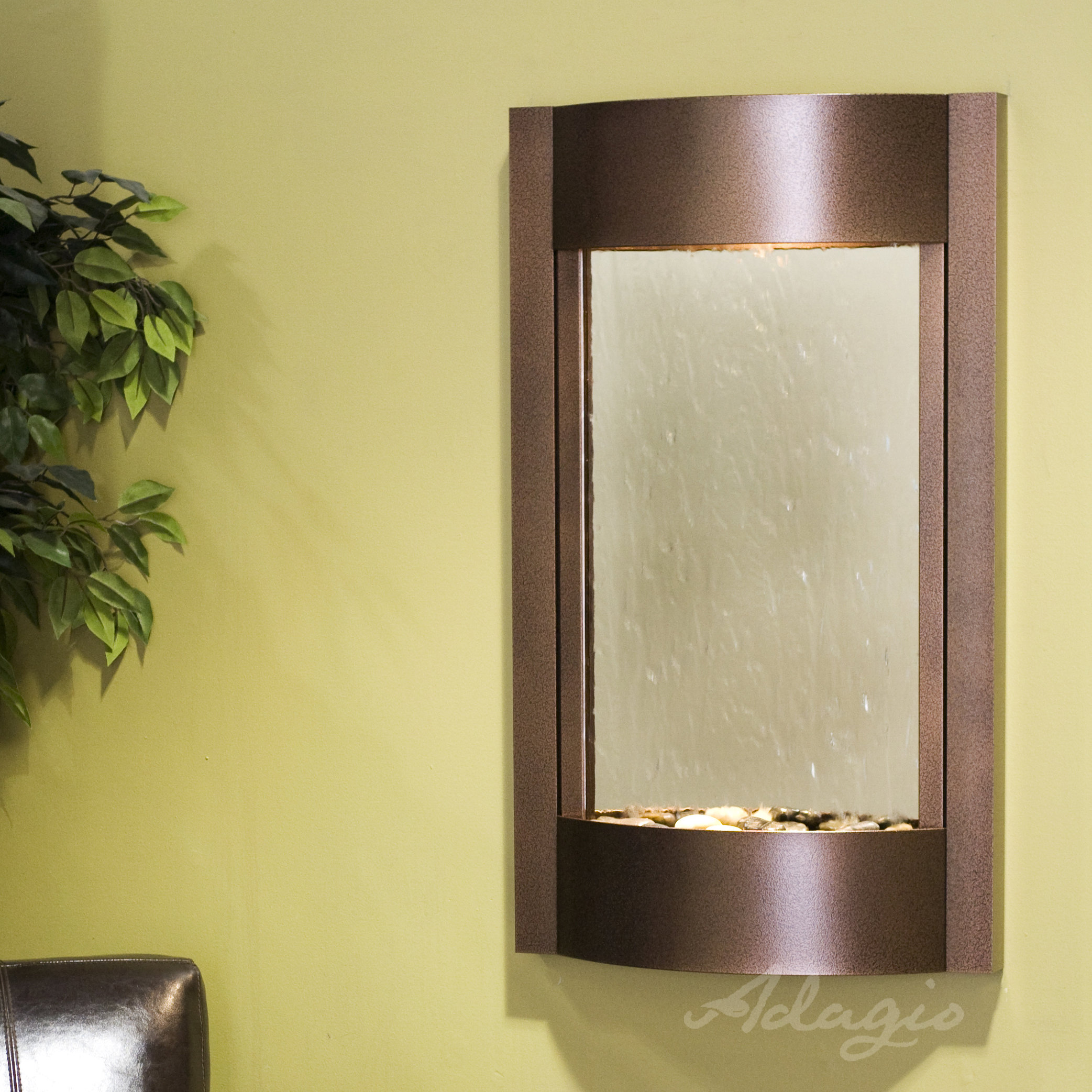 Adagio Fountains Serene Waters Wall Fountain & Reviews Wayfair