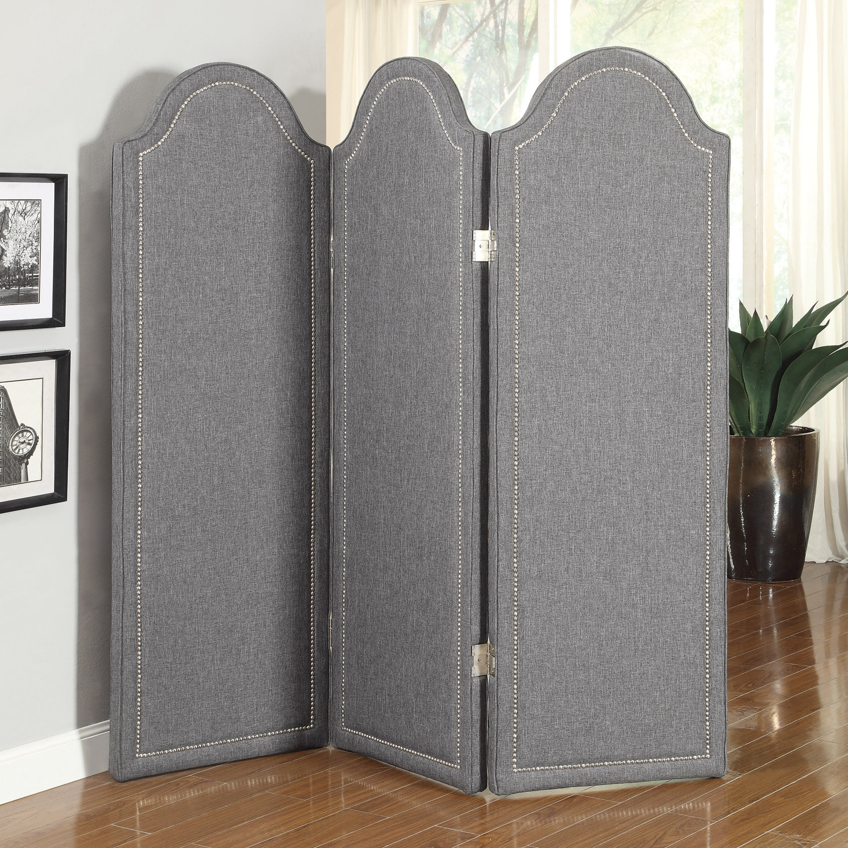 72" x 72" 3 Panel Room Divider Wayfair