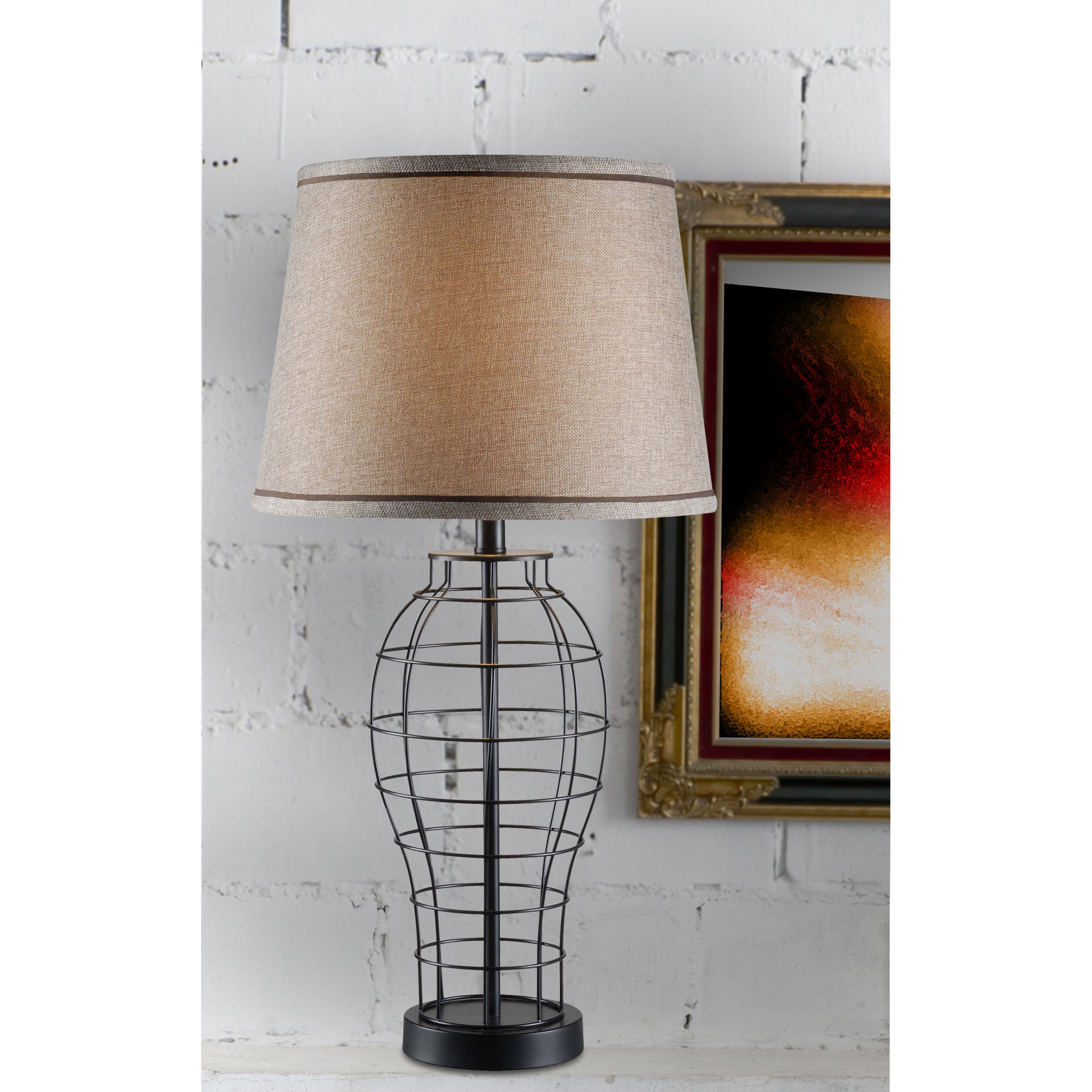 Wildon Home ® Dresser 29" H Table Lamp with Empire Shade & Reviews