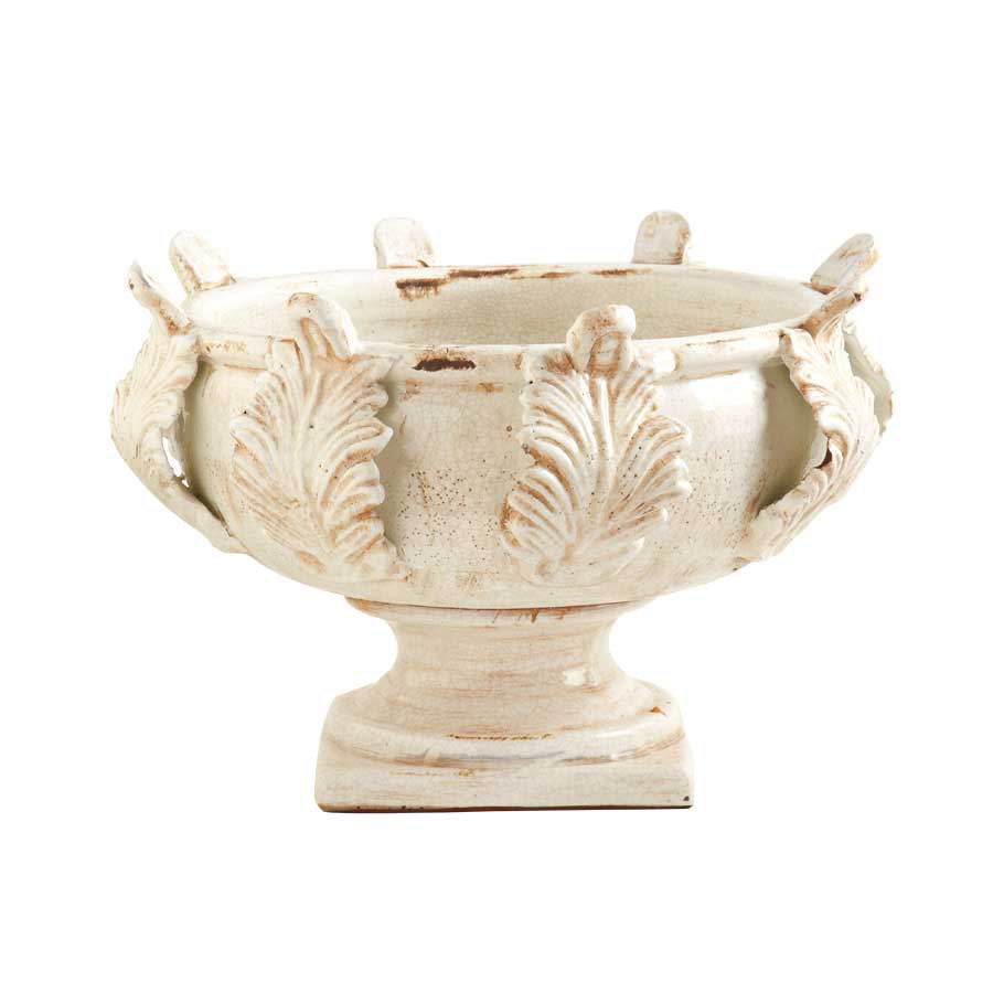 Anjou Ceramic Leaf Bowl Wayfair