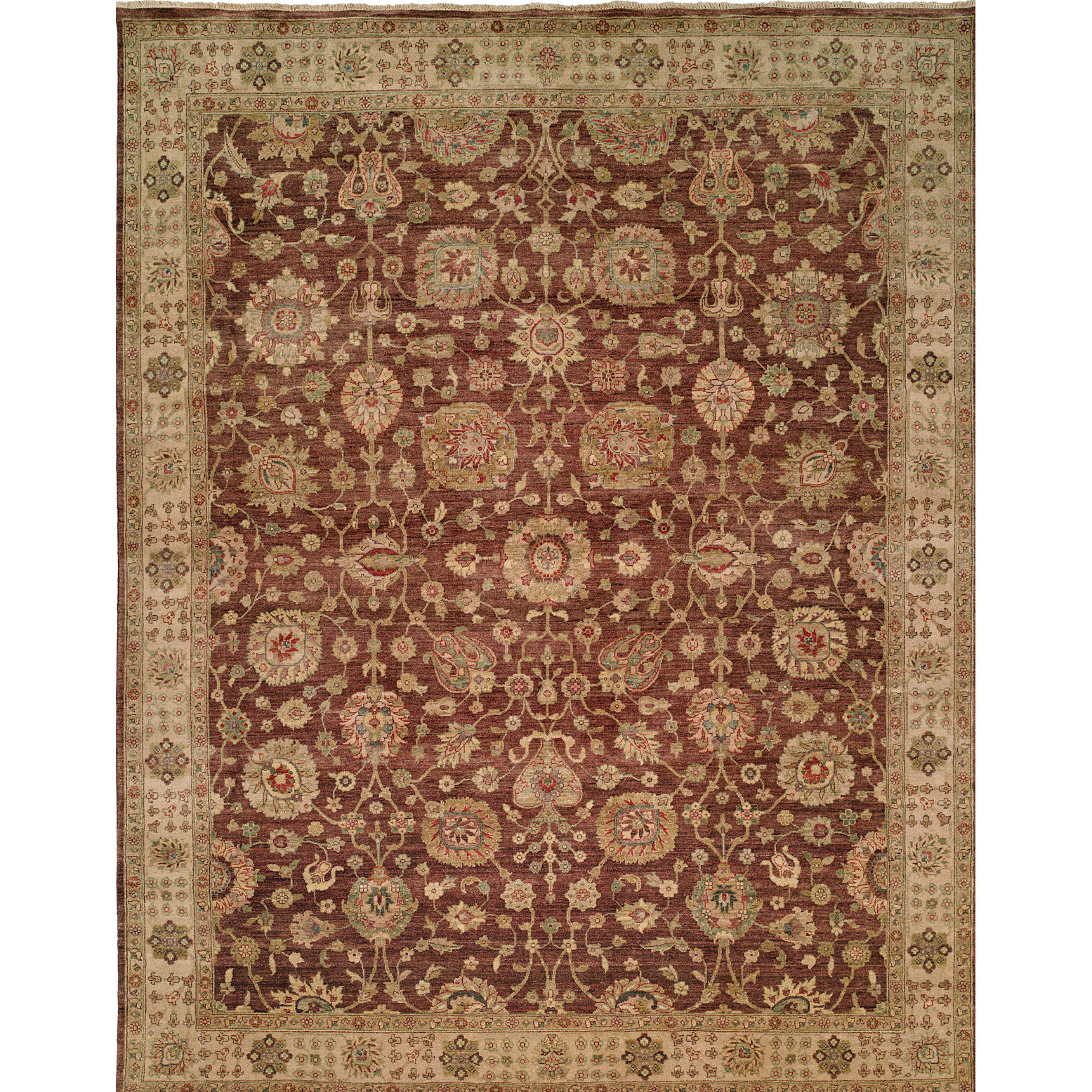HandKnotted Brown Area Rug Wayfair