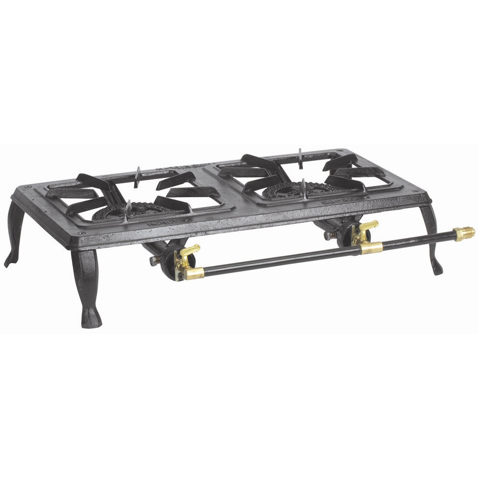 Stansport Double Burner Cast Iron Stove & Reviews Wayfair