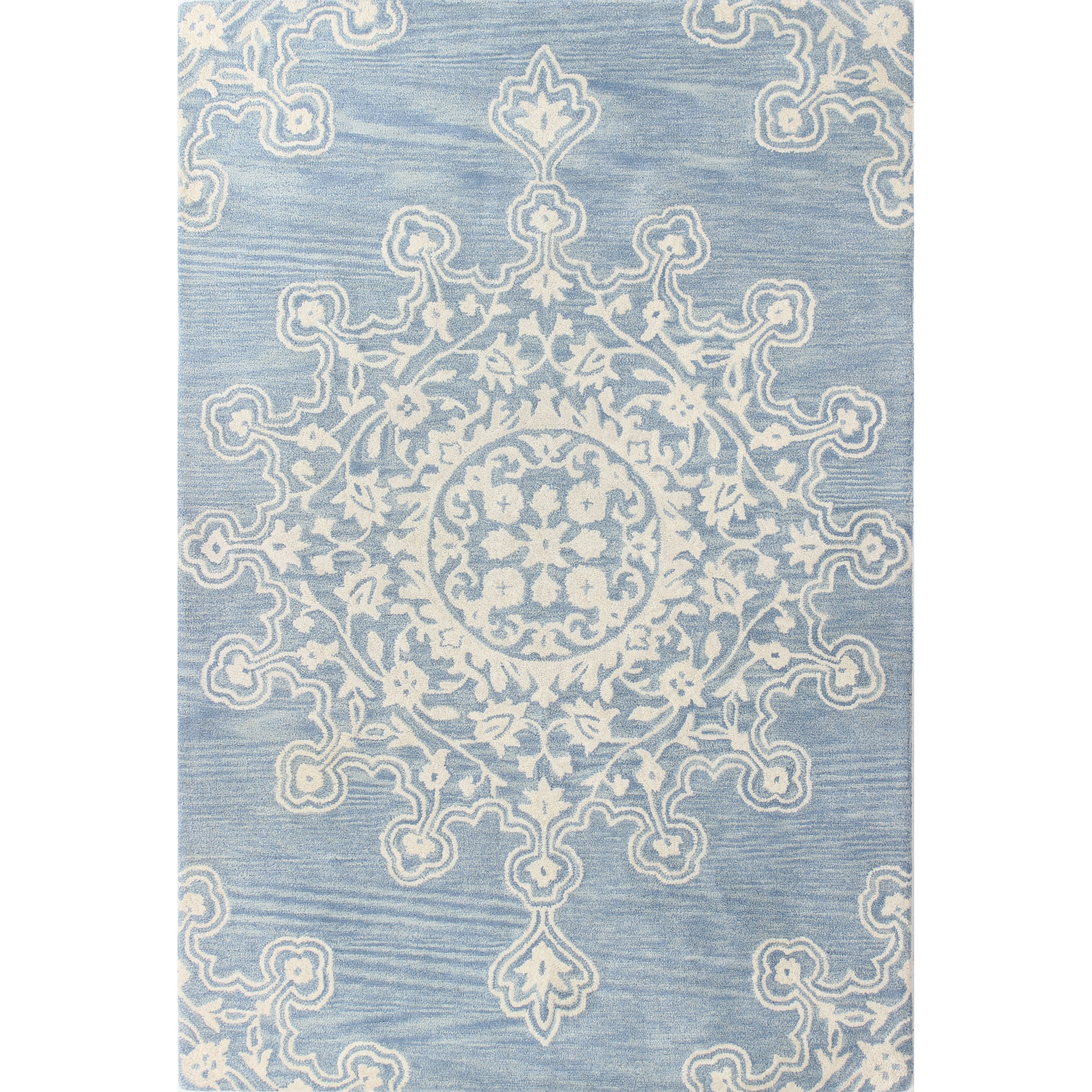 Bashian Rugs Ashland HandTufted Light Blue Area Rug & Reviews Wayfair