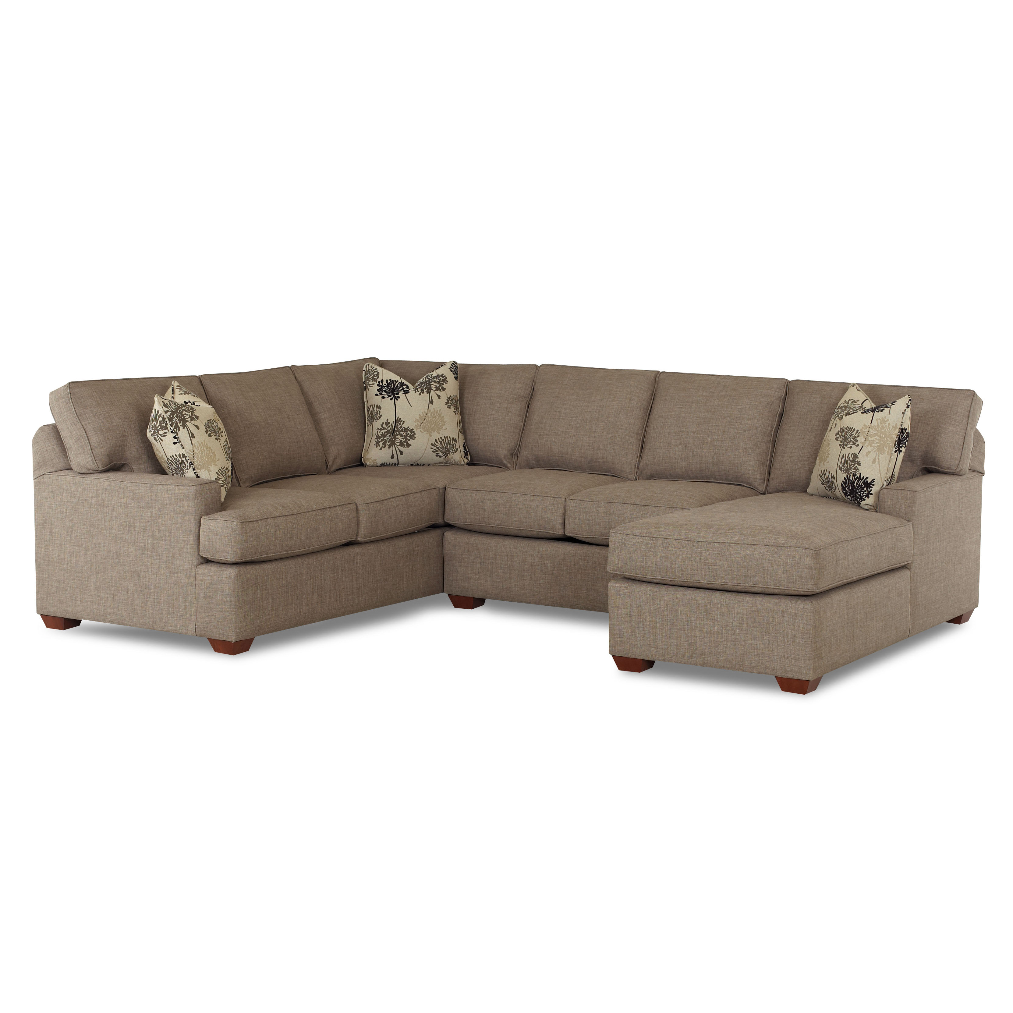 Klaussner Furniture Millers Sectional & Reviews Wayfair