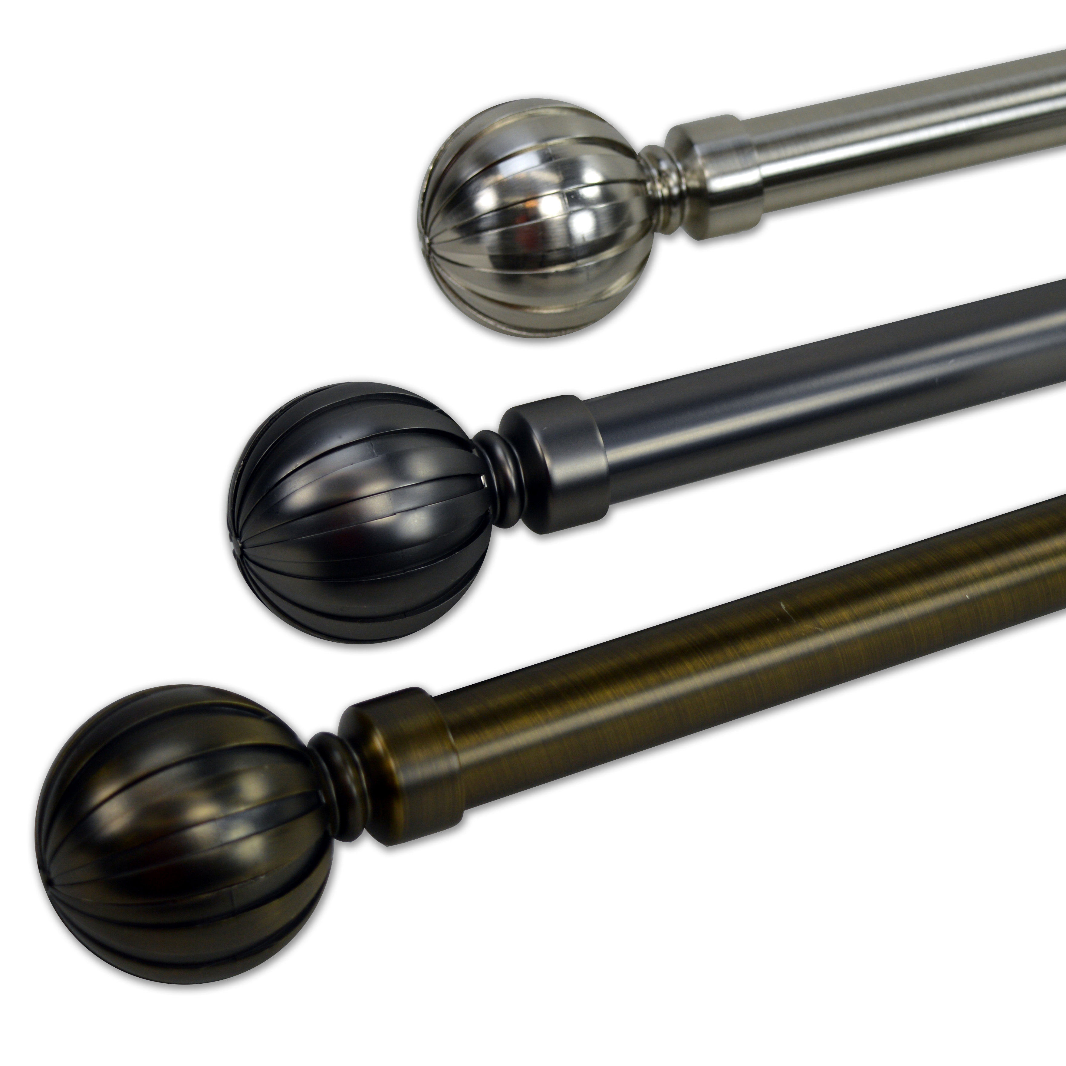 Cambridge Single Curtain Rod and Hardware Set Wayfair