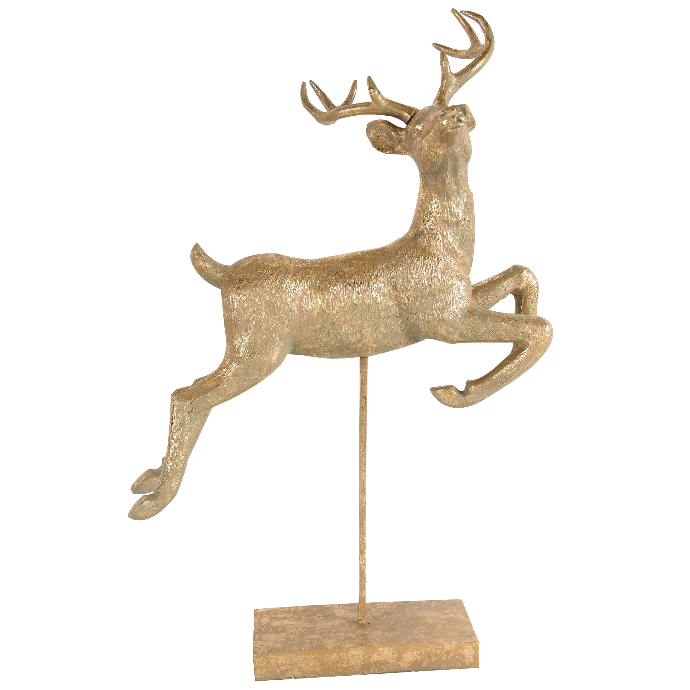 reindeer statue indoor