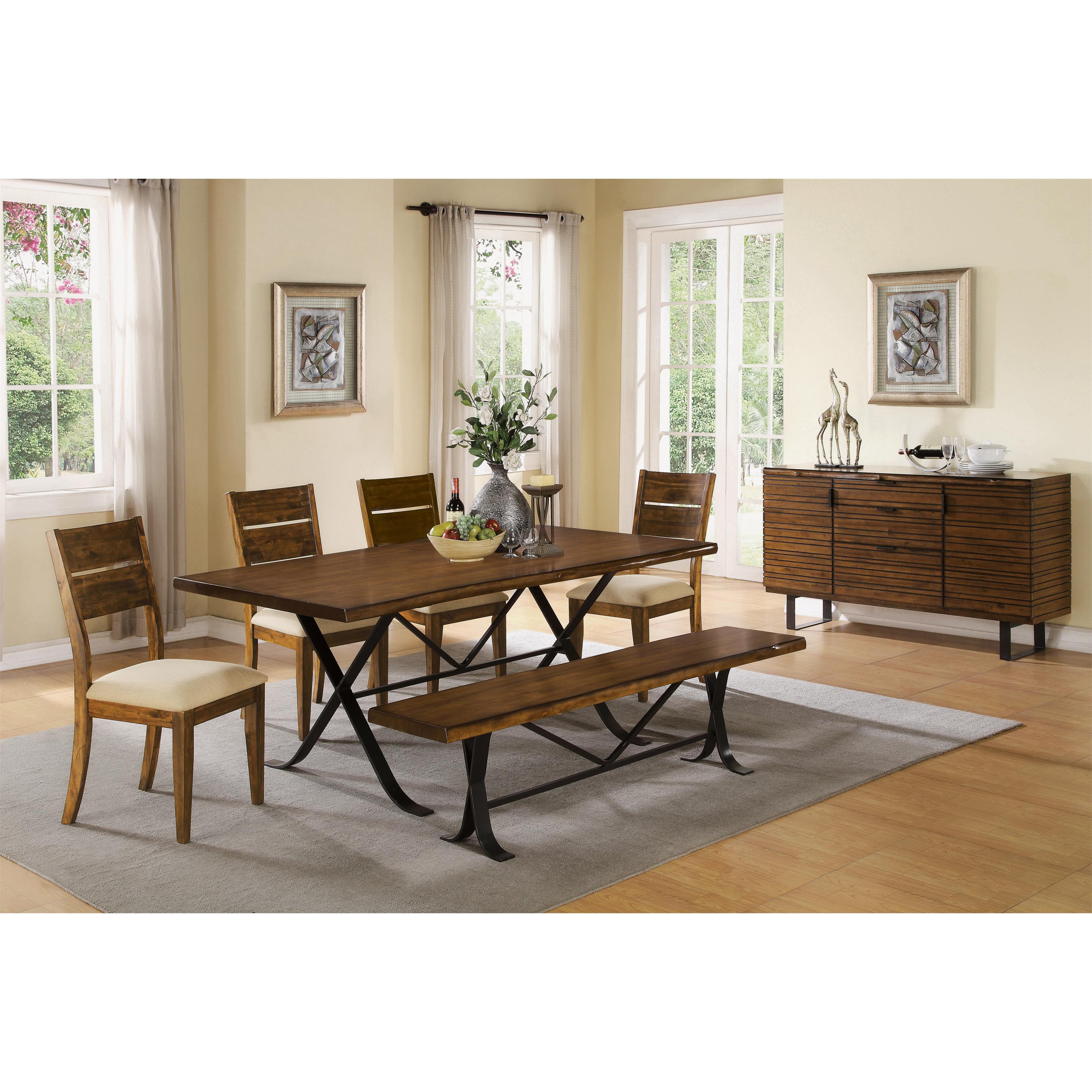 Riverside Furniture Boulder Wooden Kitchen Bench & Reviews Wayfair