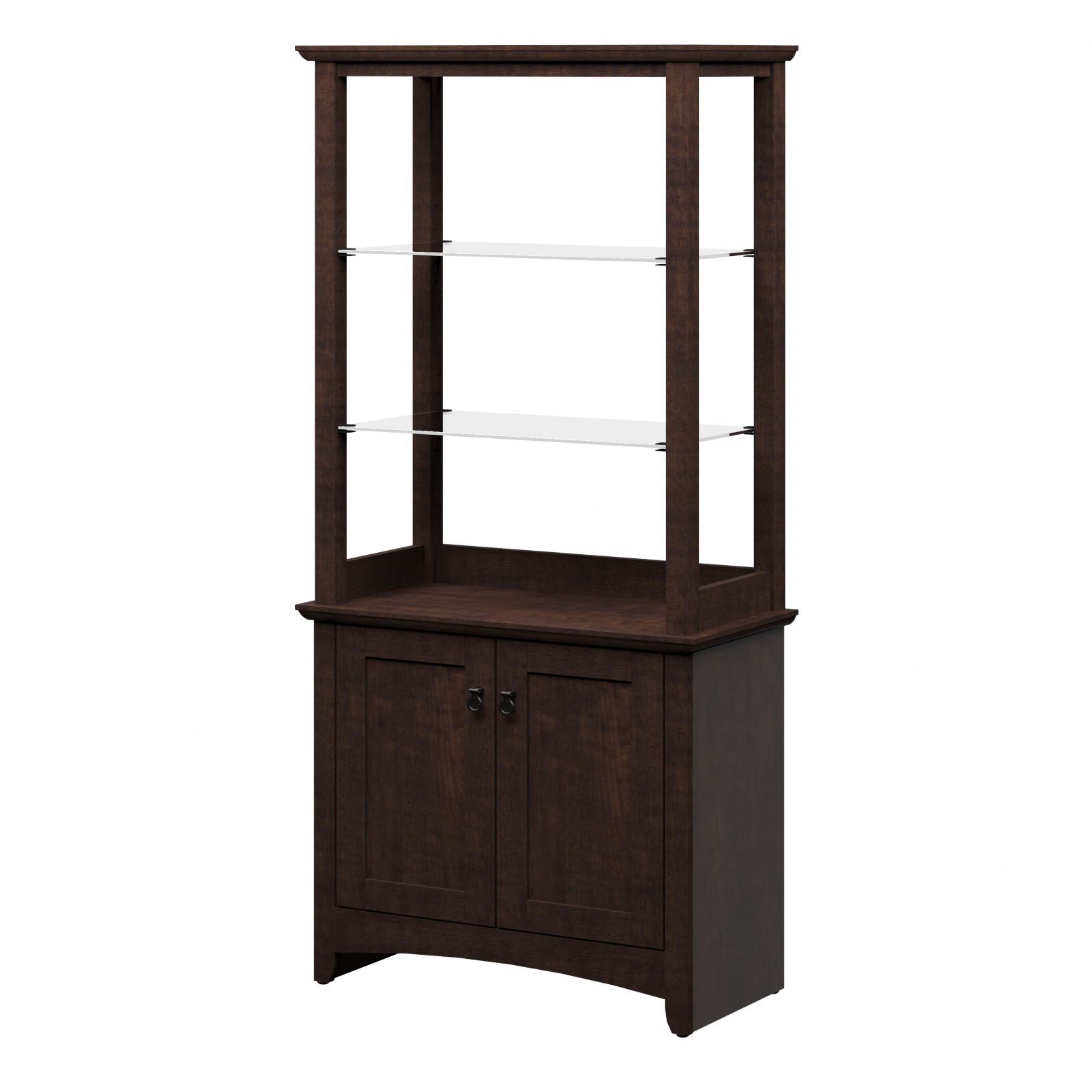 Bush Industries Buena Vista 2Door Tall Library Storage & Reviews Wayfair