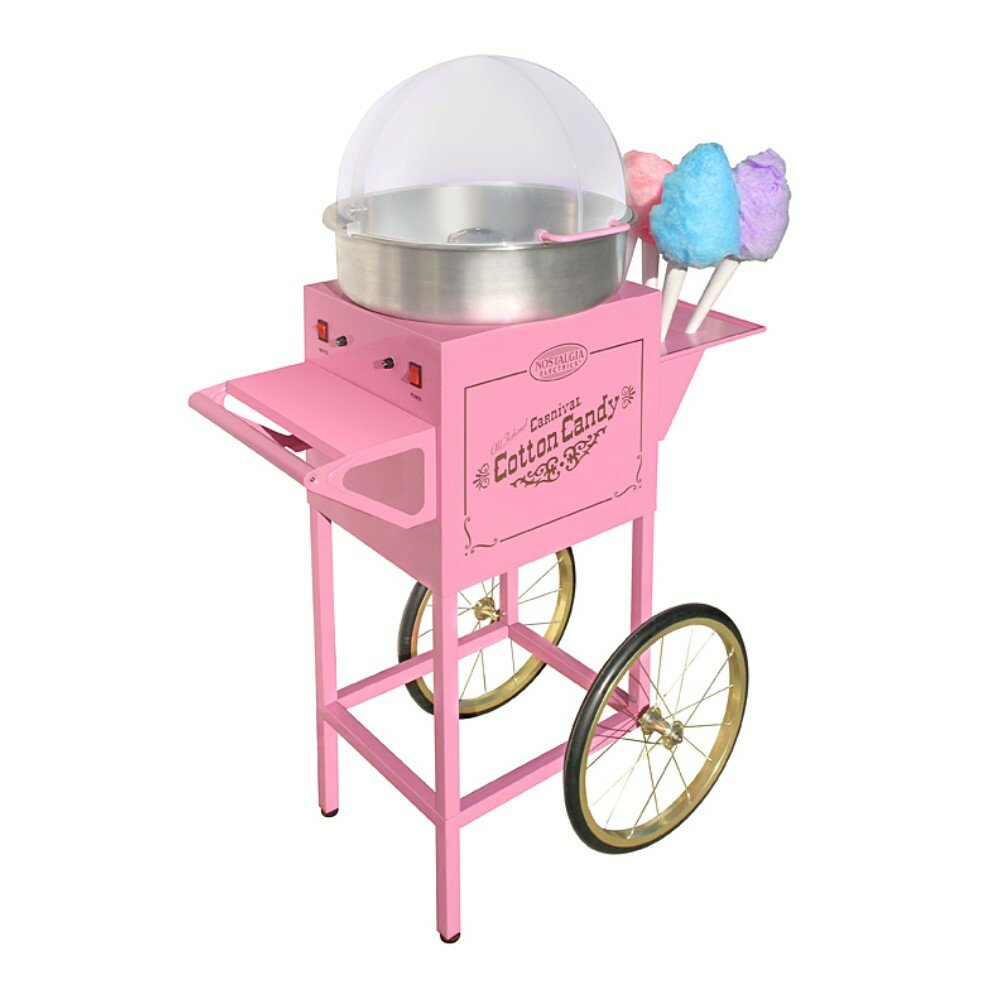 Nostalgia Electrics Vintage Commercial Cotton Candy Machine & Reviews