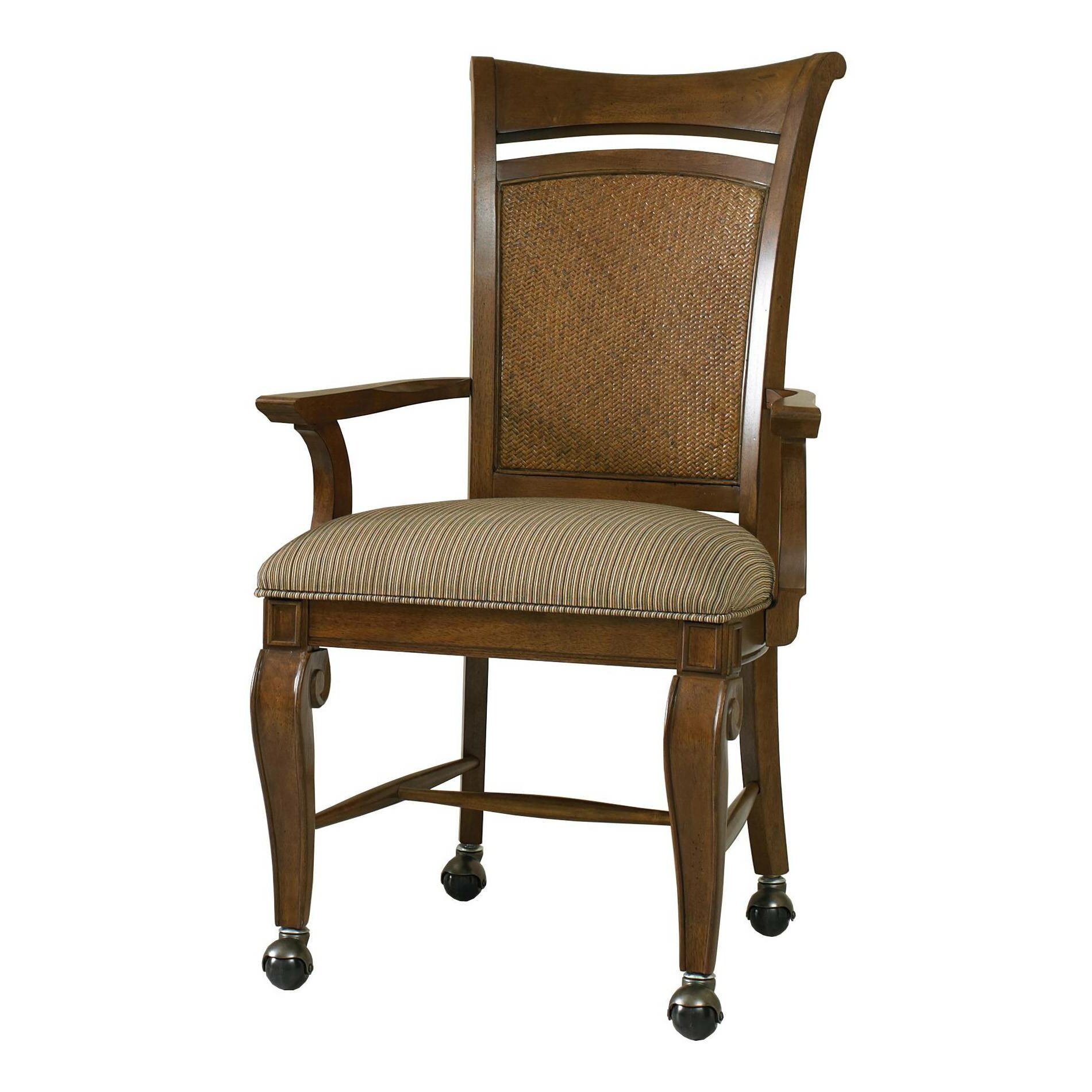 Hooker Furniture Windward Castered Arm Chair And Reviews Wayfair 