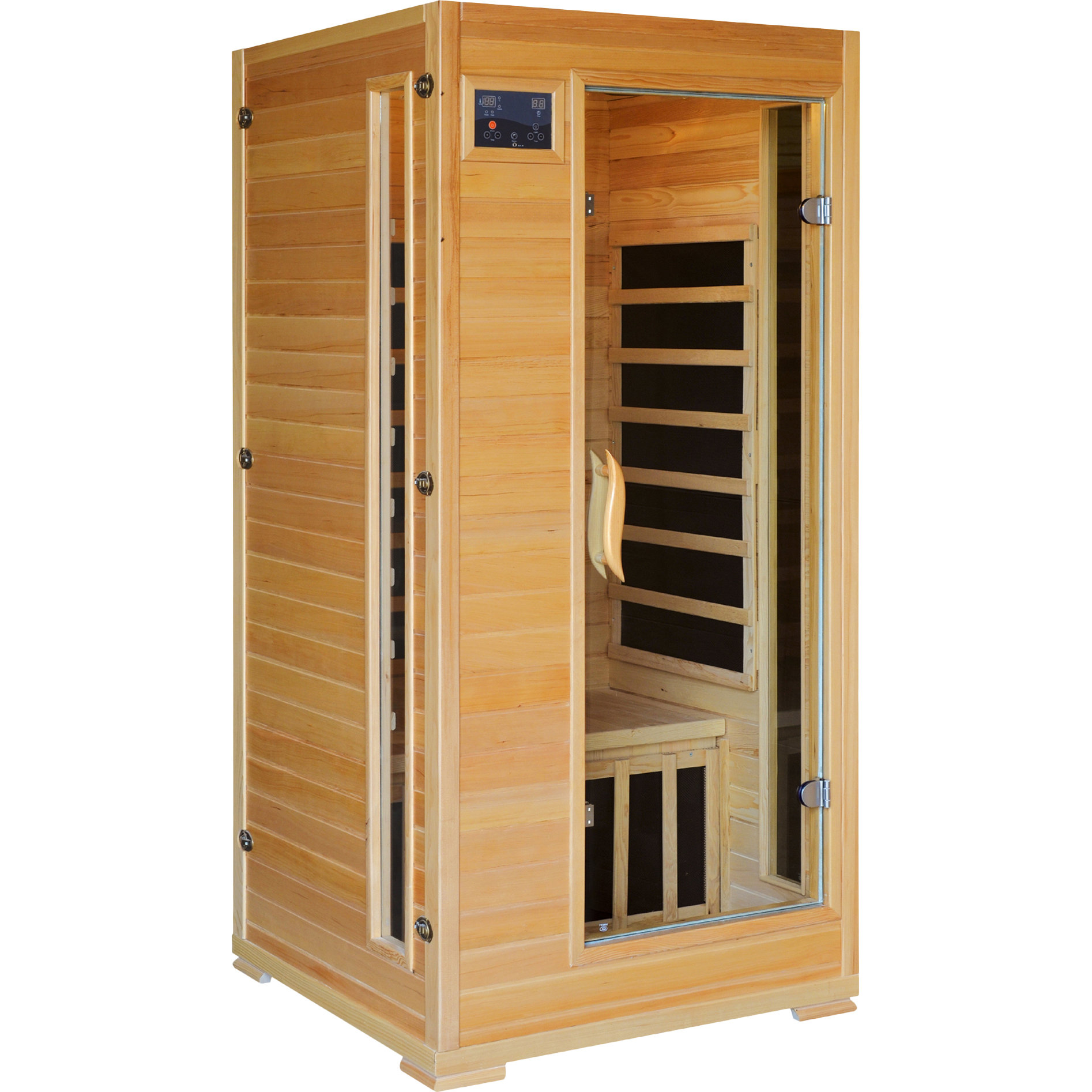 Single person infrared sauna