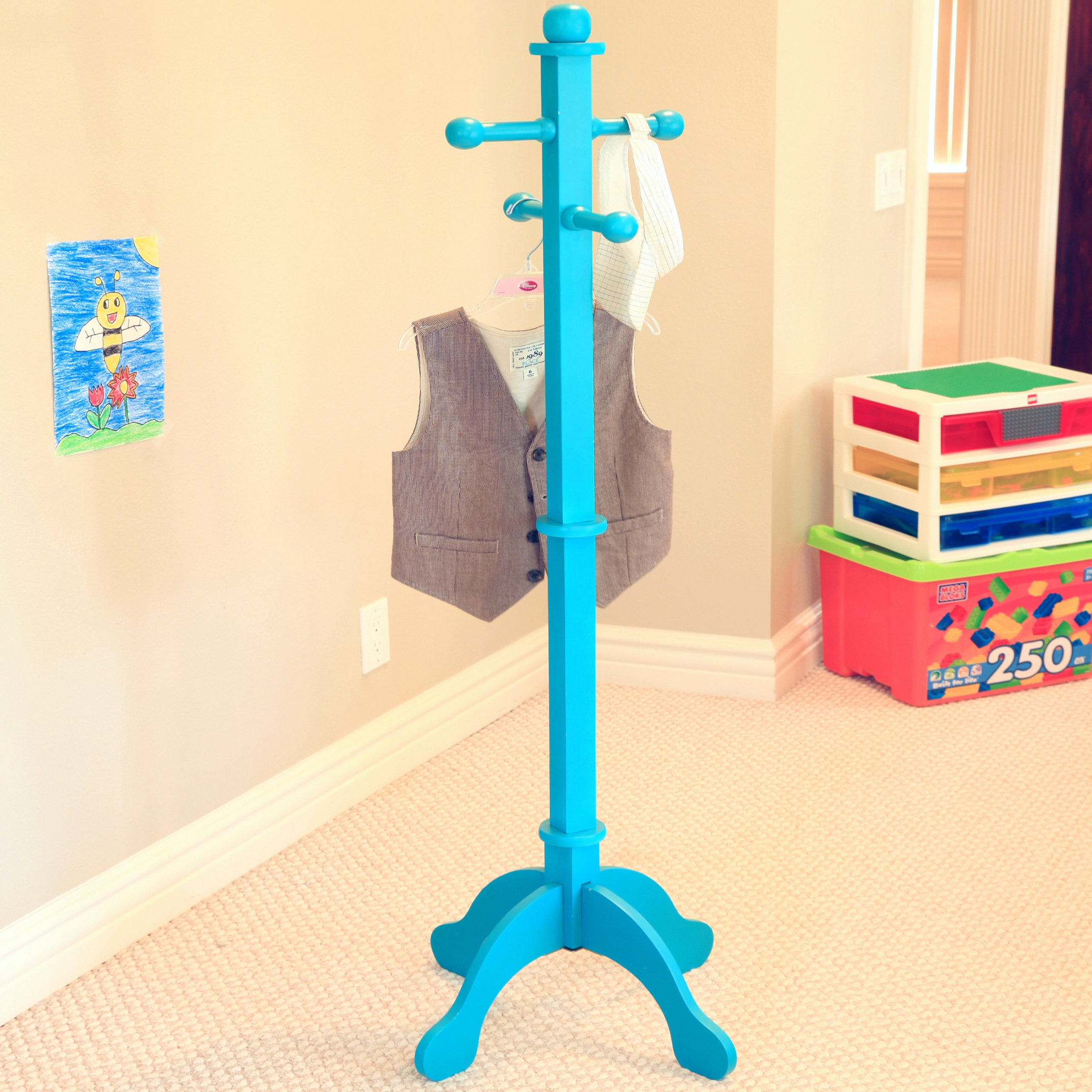 Mega Home Kid's Deluxe Coat Rack & Reviews Wayfair