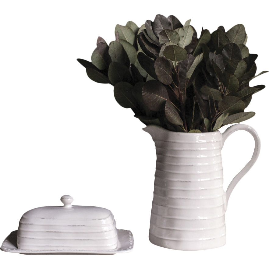 Creative CoOp Seaside Butter Dish & Reviews Wayfair