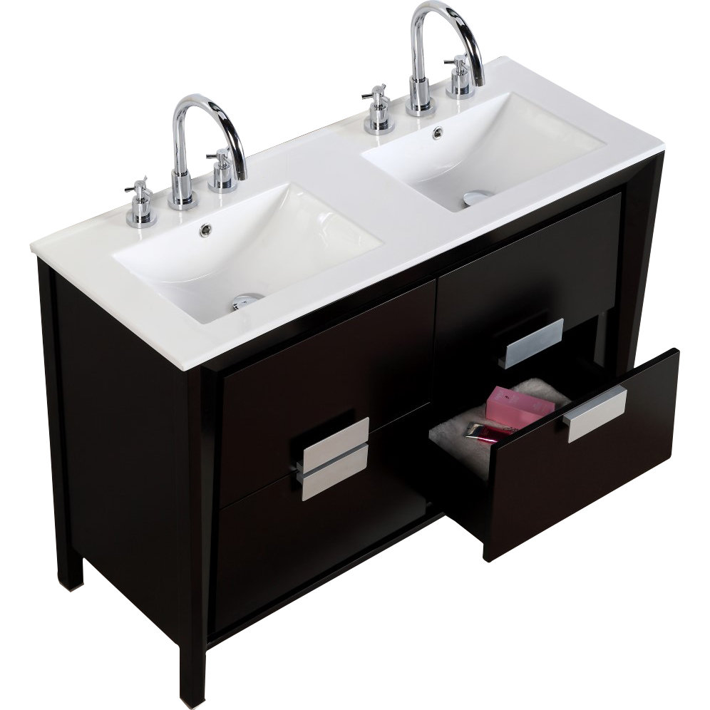 48" Double Sink Vanity Set | Wayfair