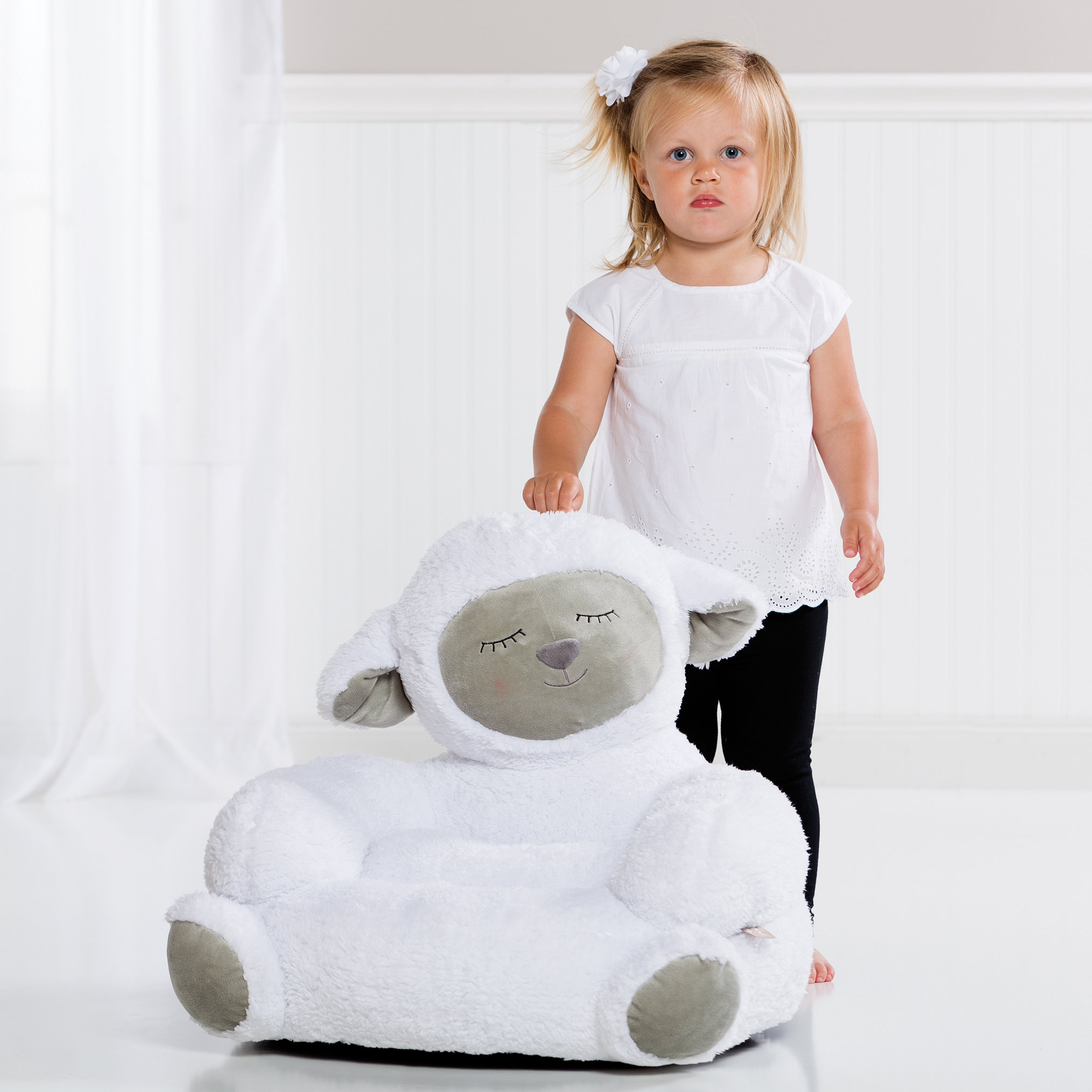 Trend Lab Lamb Children's Plush Character Chair & Reviews Wayfair