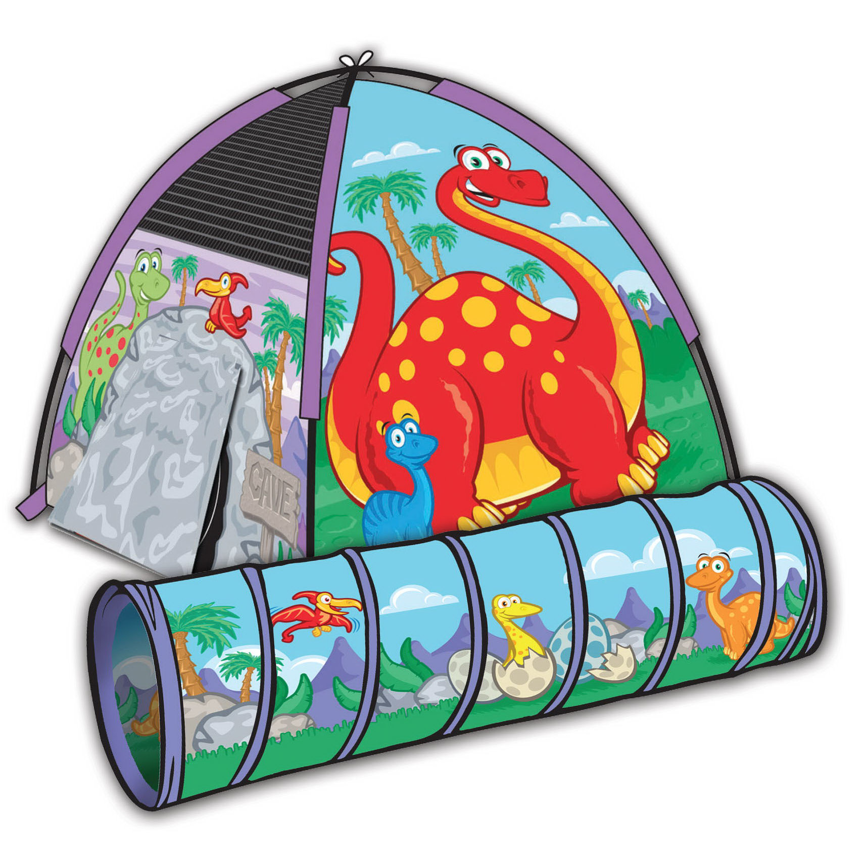 Pacific Play Tents Dinosaur 6' Tunnel & Reviews Wayfair