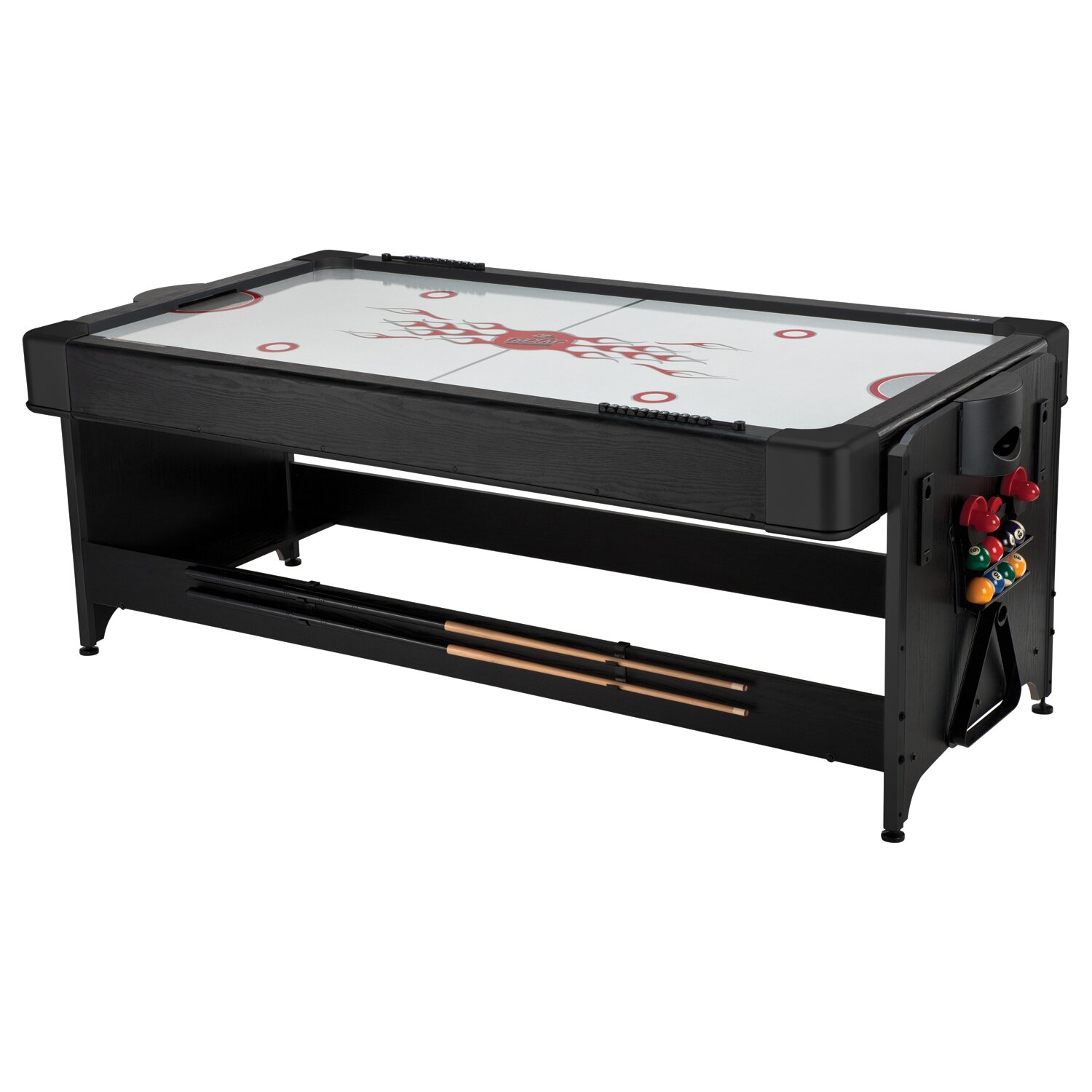 GLD Products Fat  Cat  Pockey 3 in 1 6 8 Game Table  