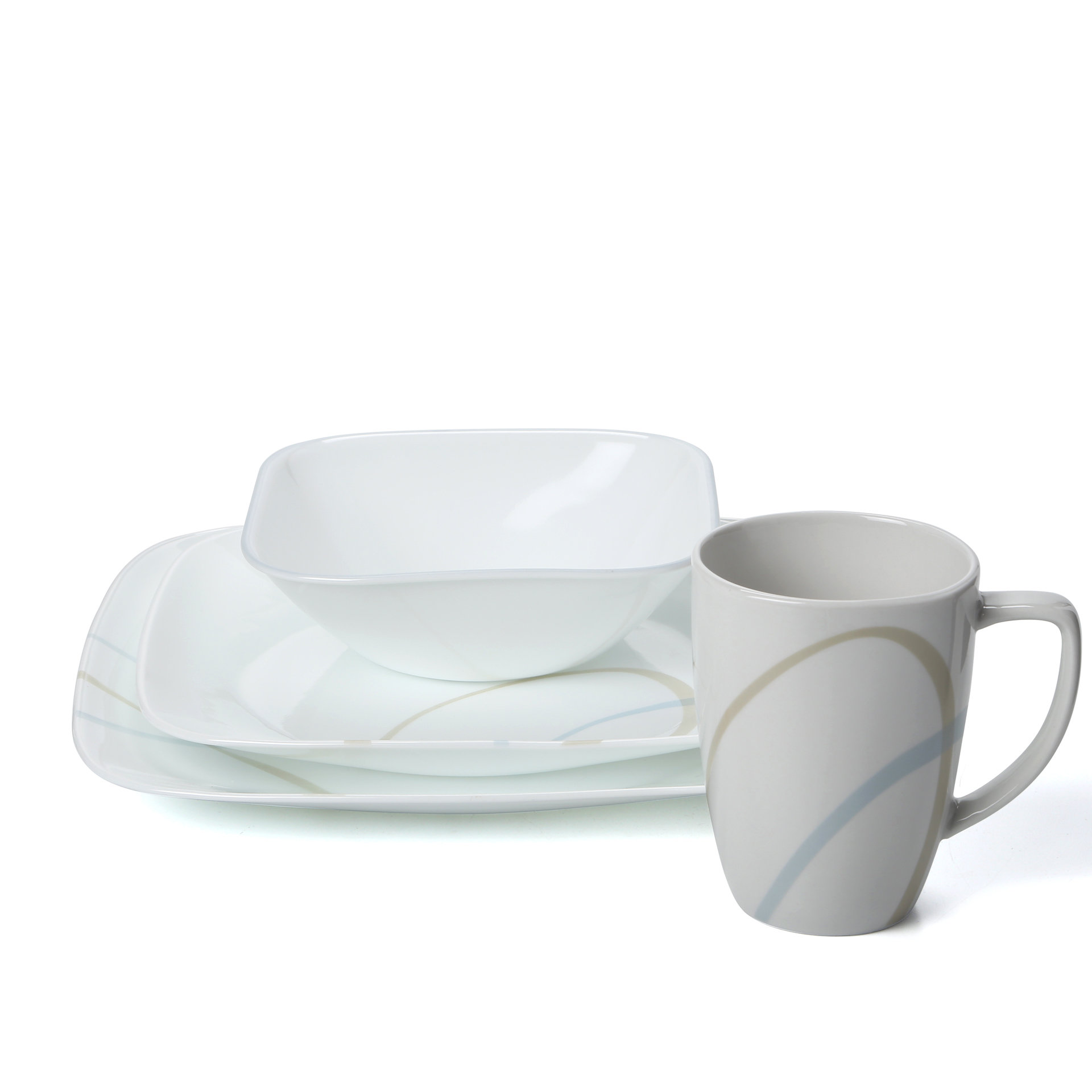 Corelle Sand and Sky 16 Piece Dinnerware Set & Reviews Wayfair