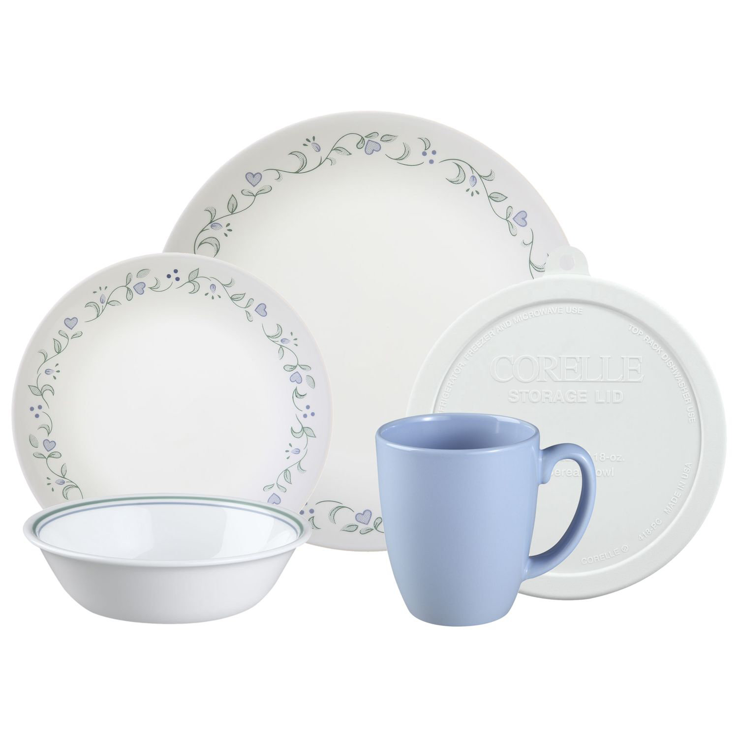Corelle Livingware Country Cottage 20 Piece Dinnerware Set & Reviews