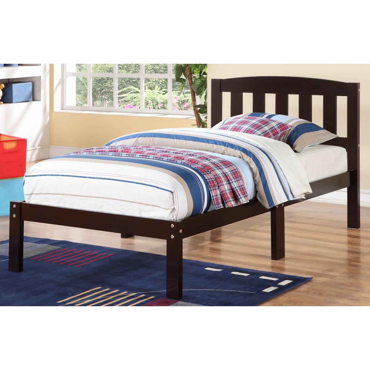 Williams Import Co. Crosby Twin Slat Bed & Reviews | Wayfair