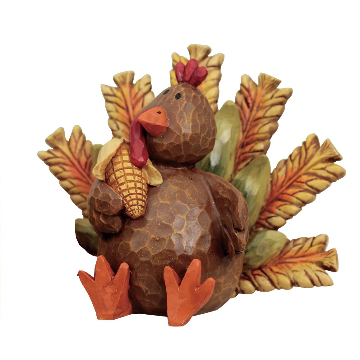 resin turkey figurine