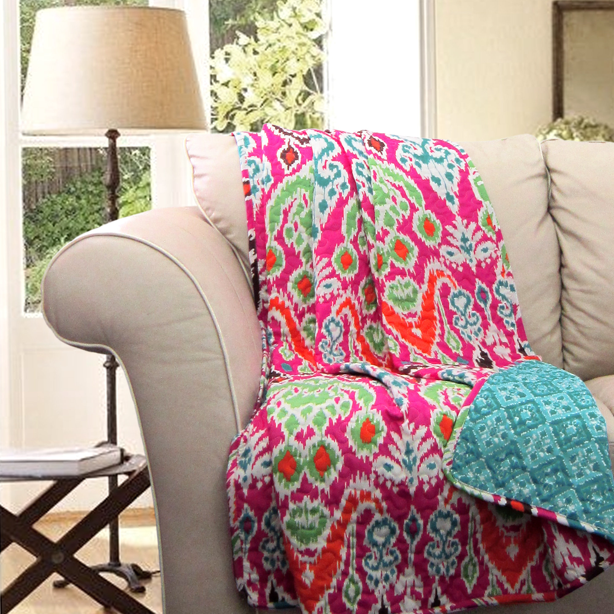 Lush Decor Jaipur Ikat Throw & Reviews Wayfair