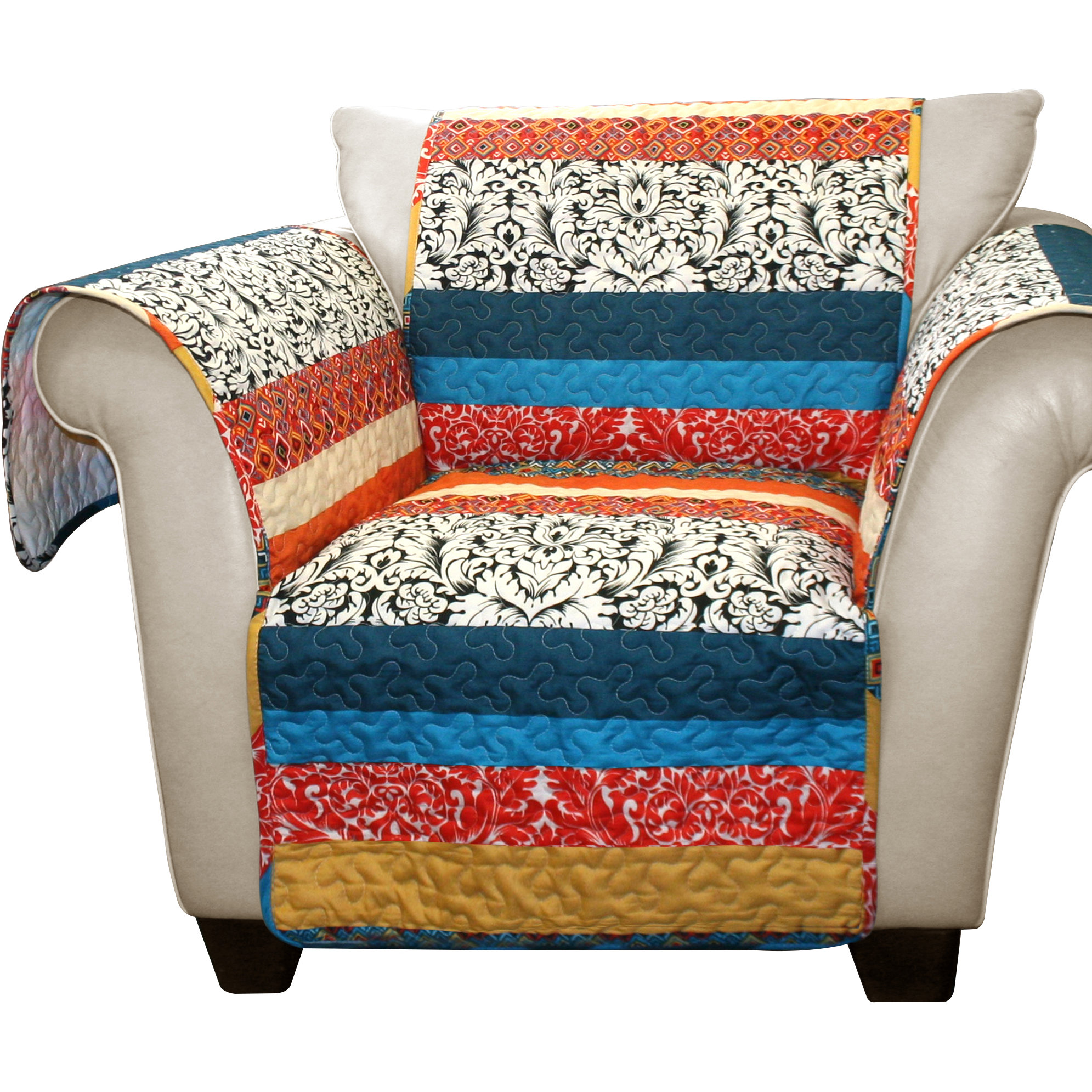 Lush Decor Boho Stripe Armchair Furniture Protector & Reviews Wayfair