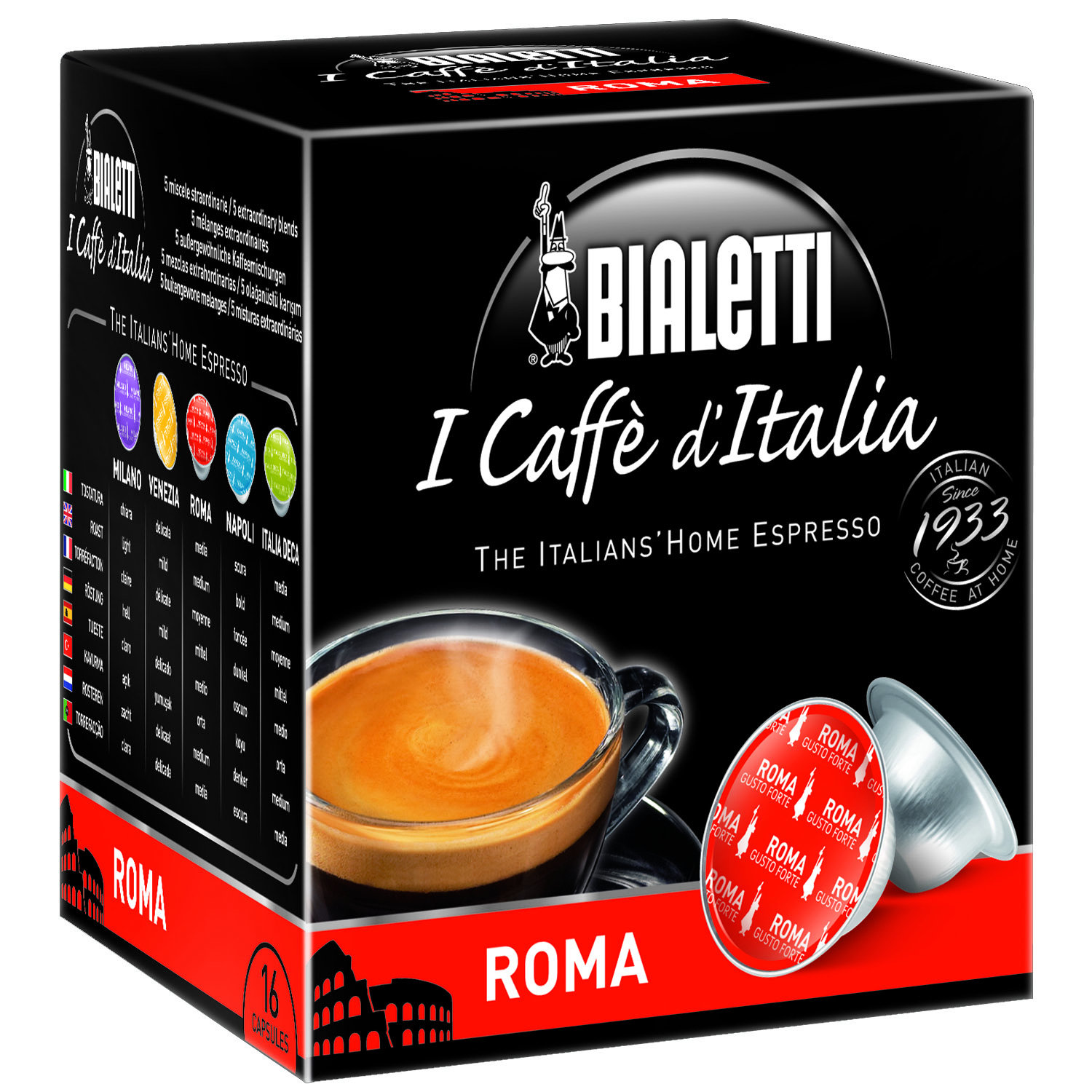 Bialetti l Caffe D'italia Roma Capsules & Reviews | Wayfair