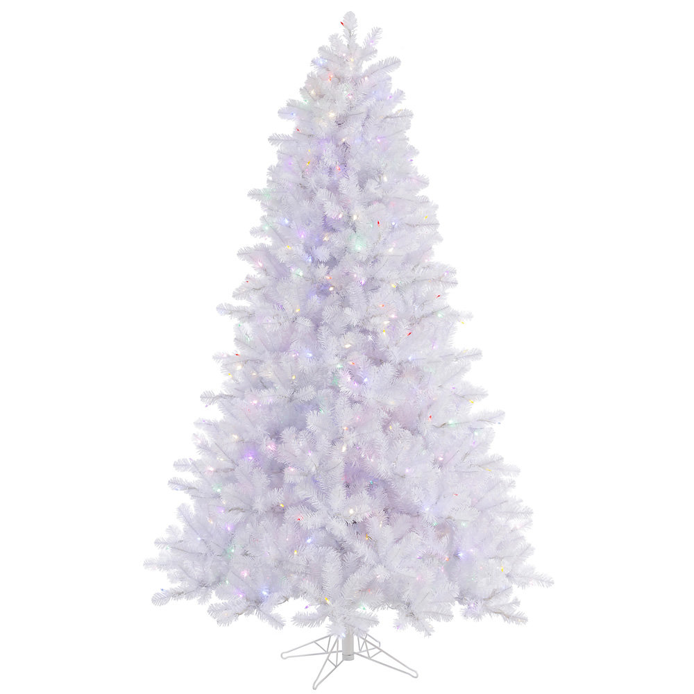 7 5 crystal white pine artificial christmas tree with 650 7 5 crystal white pine artificial christmas tree with 650
