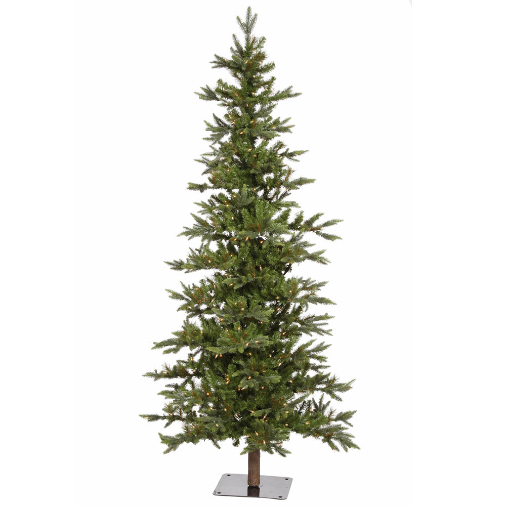 Vickerman Shawnee Fir 7' Green Alpine Artificial Christmas Tree with