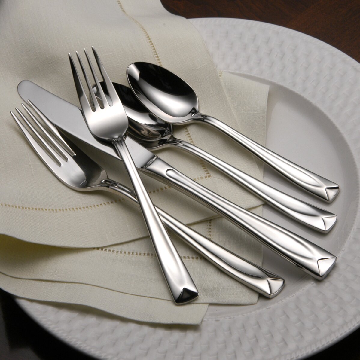 Oneida Lincoln 20 Piece Casual Flatware Set