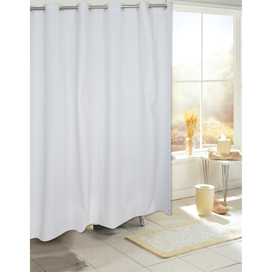 Carnation Home Fashions Ez On PEVA Shower Curtain & Reviews Wayfair