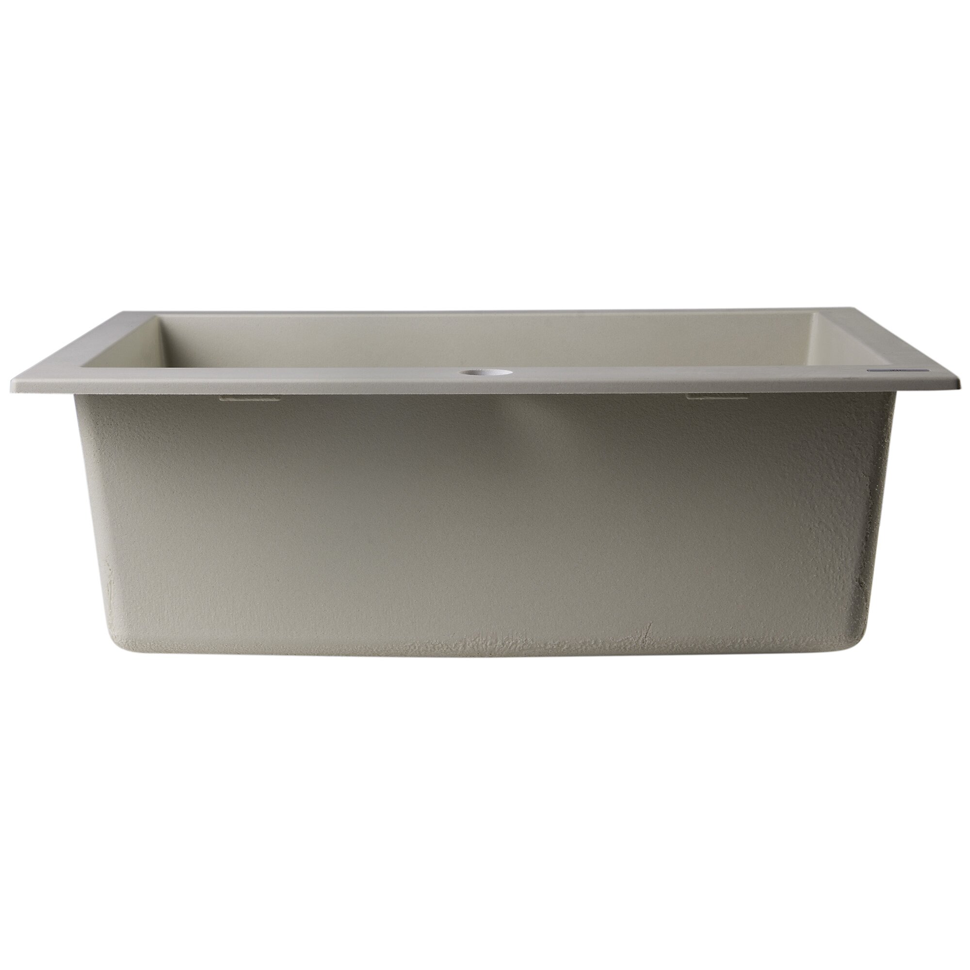 Alfi Brand 23.63 x 20.88 Drop In Single Bowl Kitchen Sink