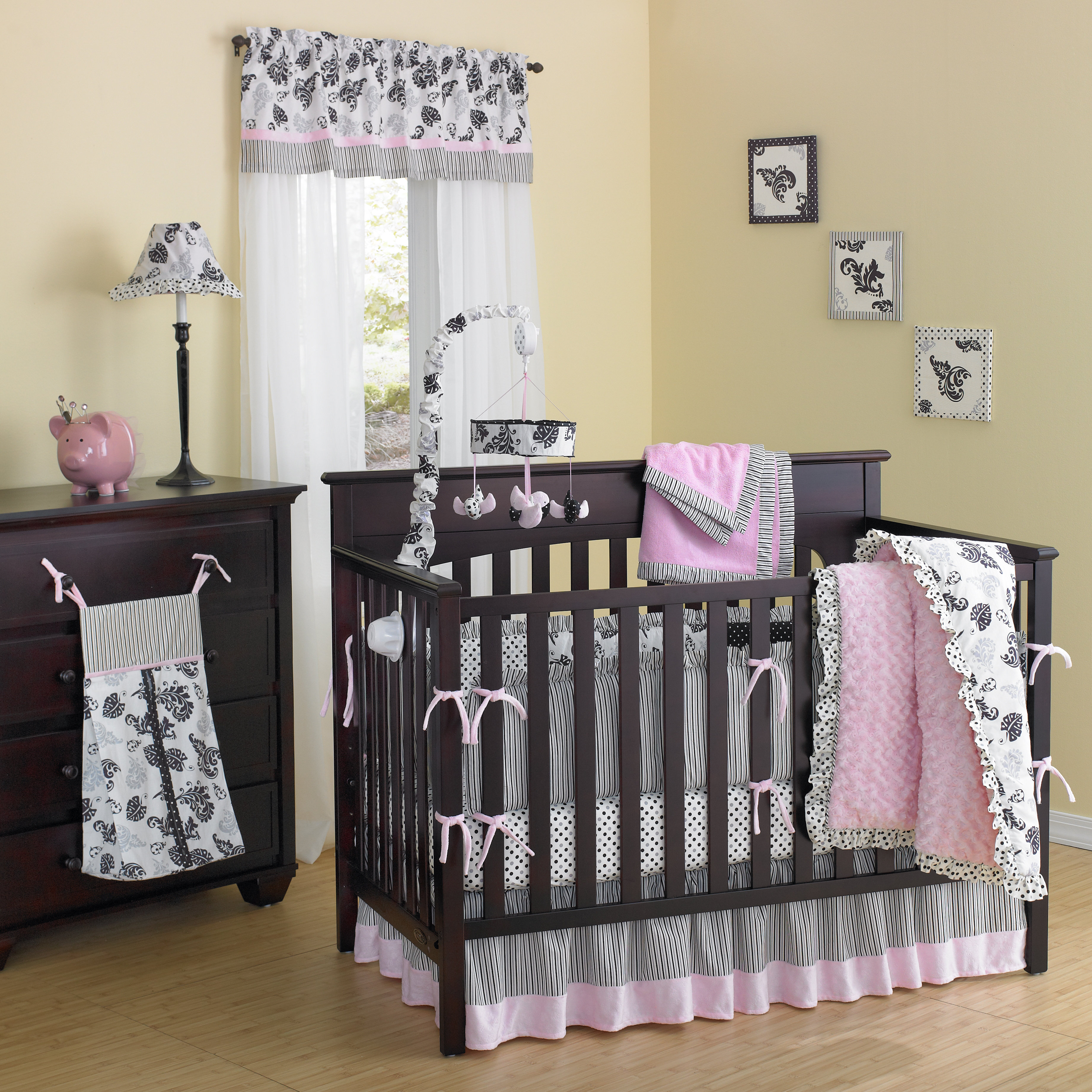 Baby Girl Owl Bedding Set Tokida For Laugh Giggle Smile Versailles Pink 10 Piece Crib Baby Girl Owl Bedding Set