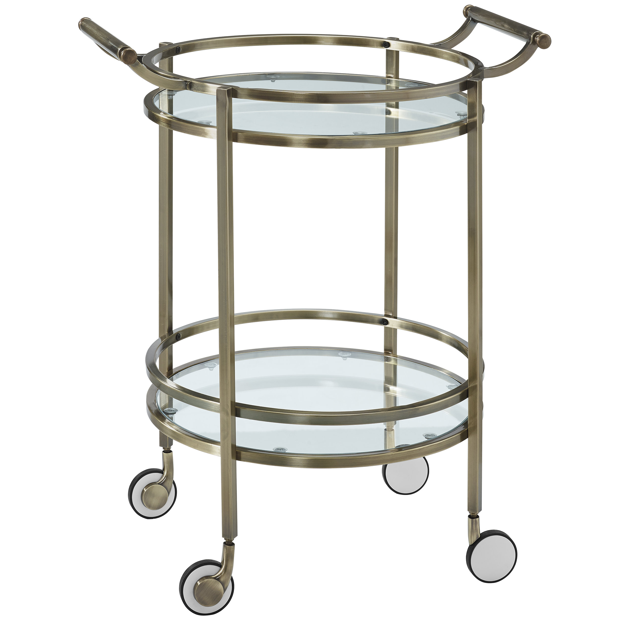 Powell Round Serving Cart & Reviews Wayfair