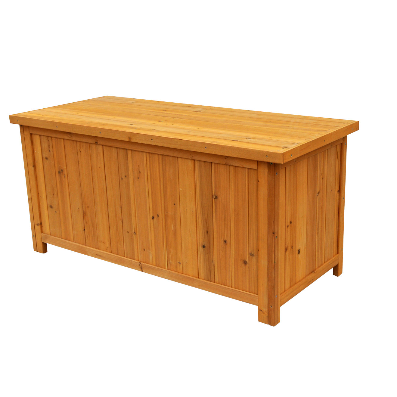 Leisure Season 67 Gallon Wood Deck Box & Reviews Wayfair