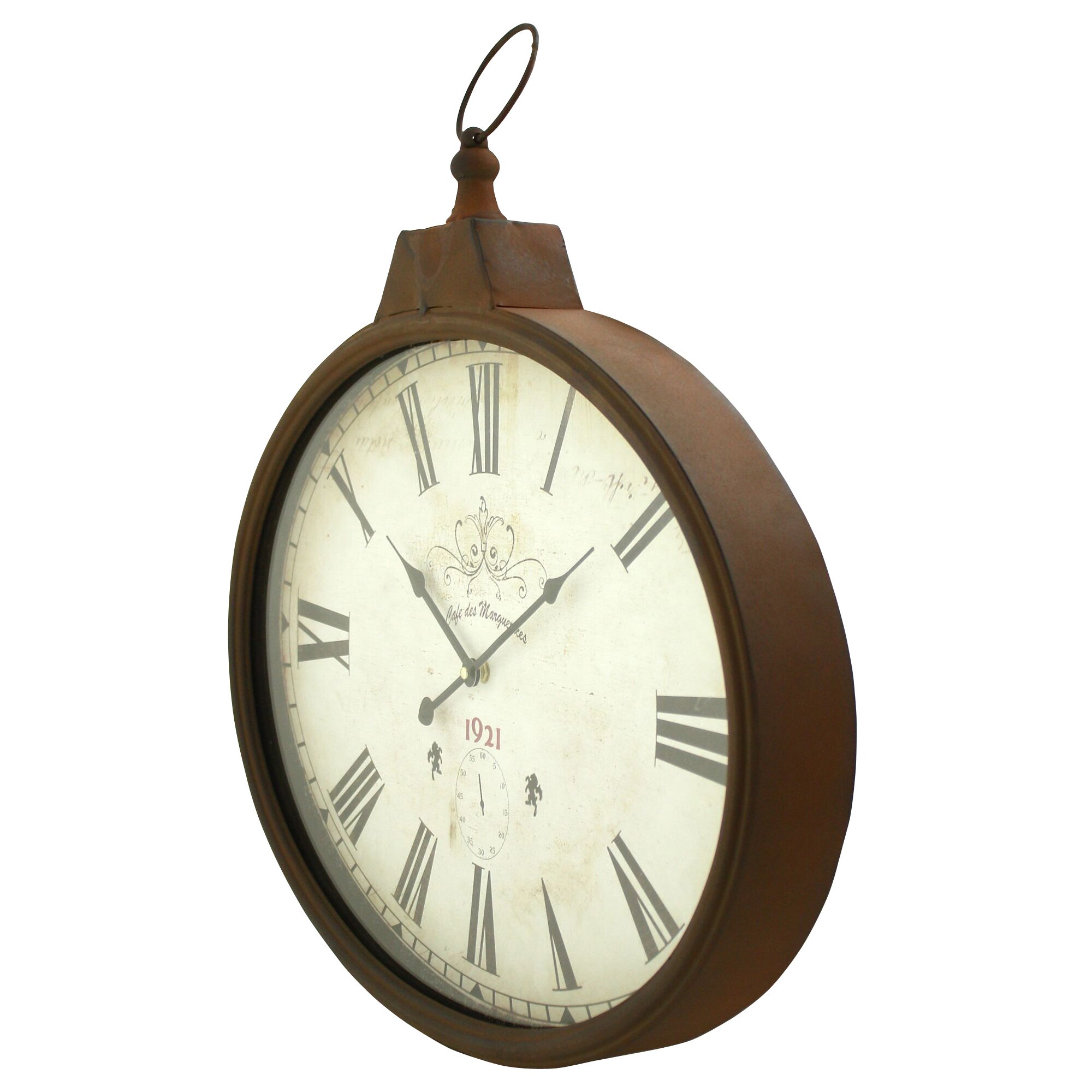 Aspire Daphne Oval Wall Clock & Reviews | Wayfair