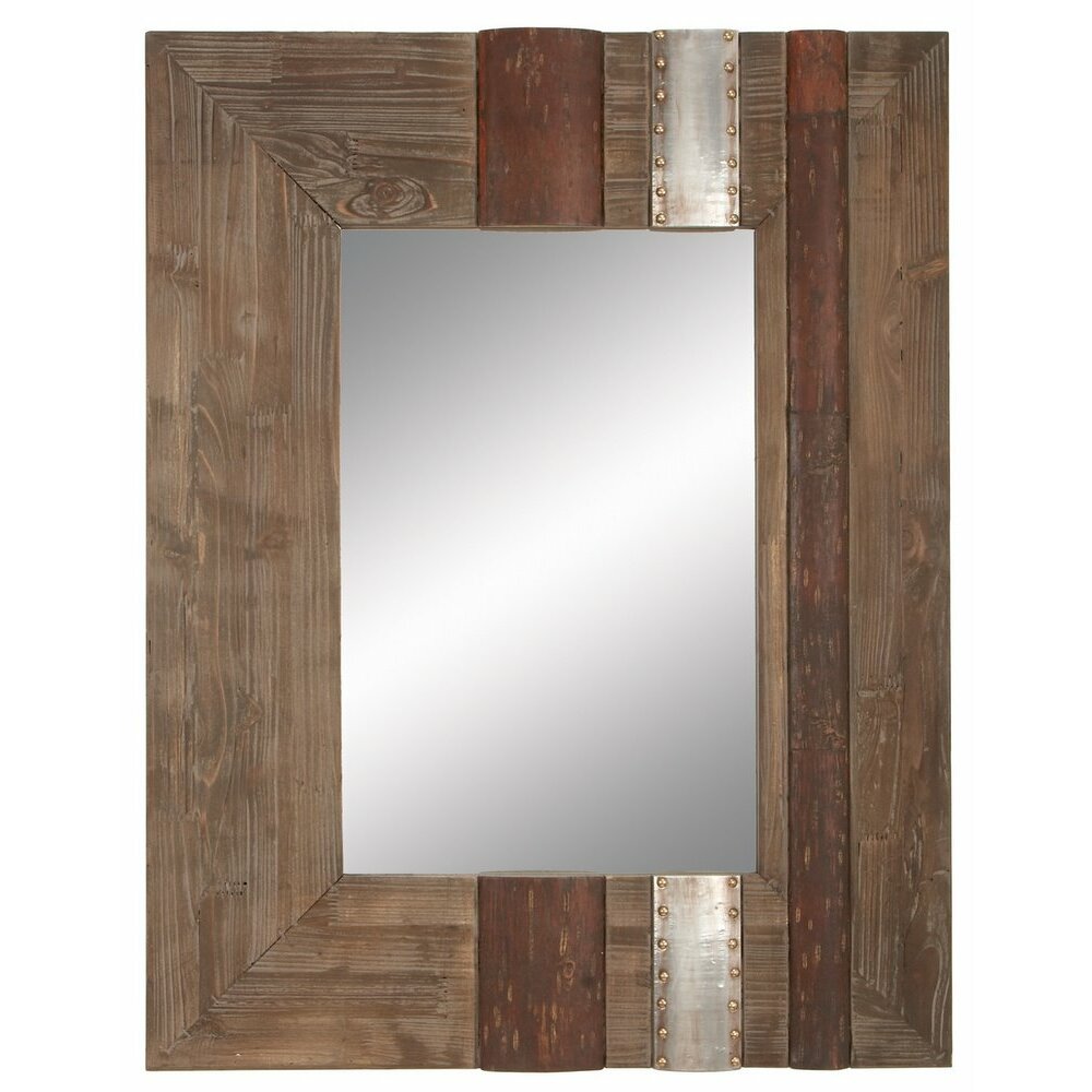 Loon Peak Rustic Wall Mirror & Reviews Wayfair