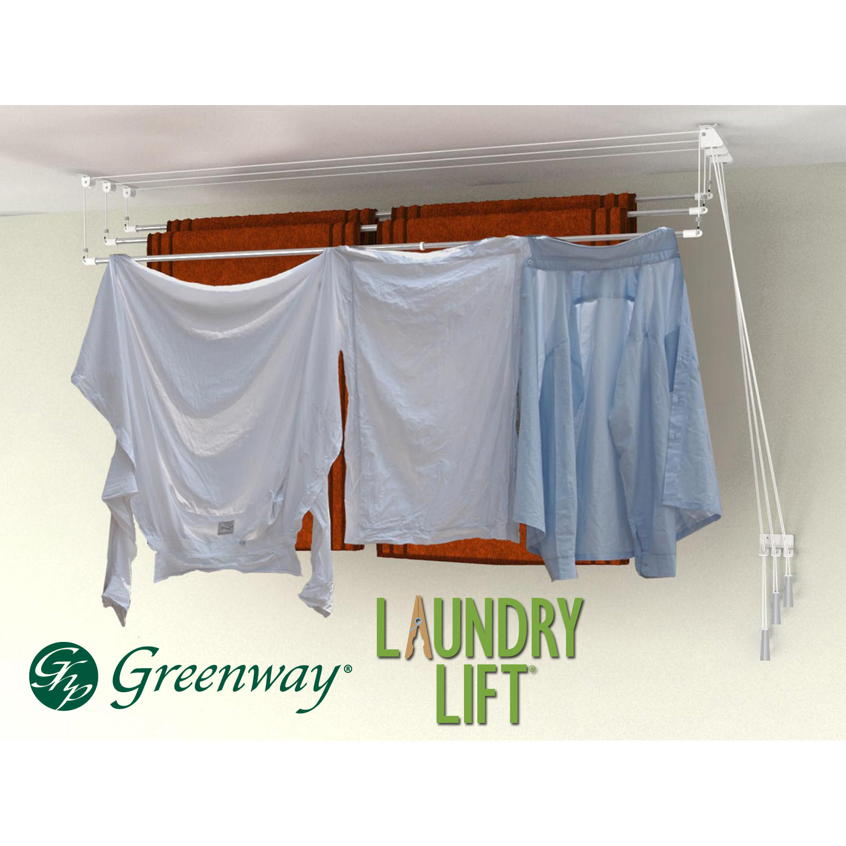 Greenway Greenway Laundry Lift Retractable Drying Rack & Reviews Wayfair