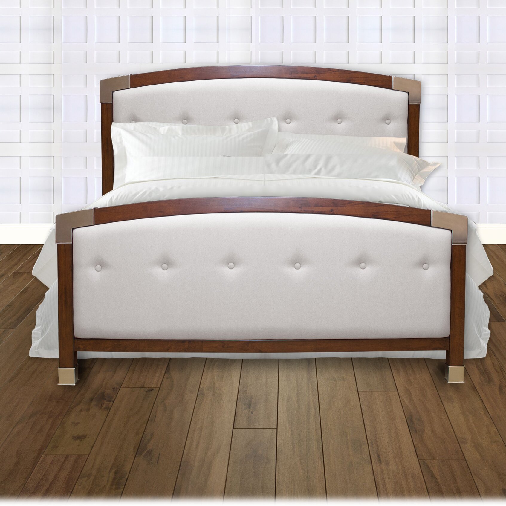 Fashion Bed Group Genesis Upholstered Panel Bed & Reviews | Wayfair