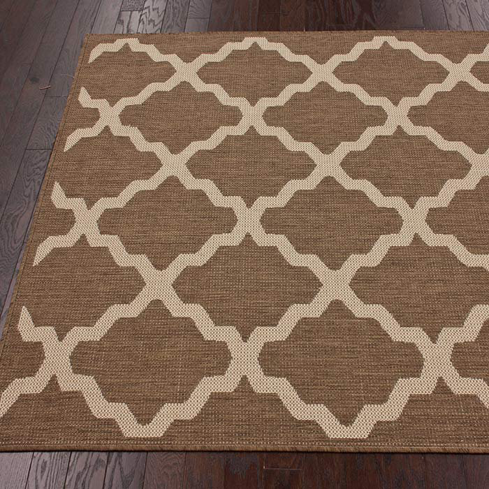 nuLOOM Villa Moroccan Trellis Taupe Outdoor Area Rug & Reviews Wayfair