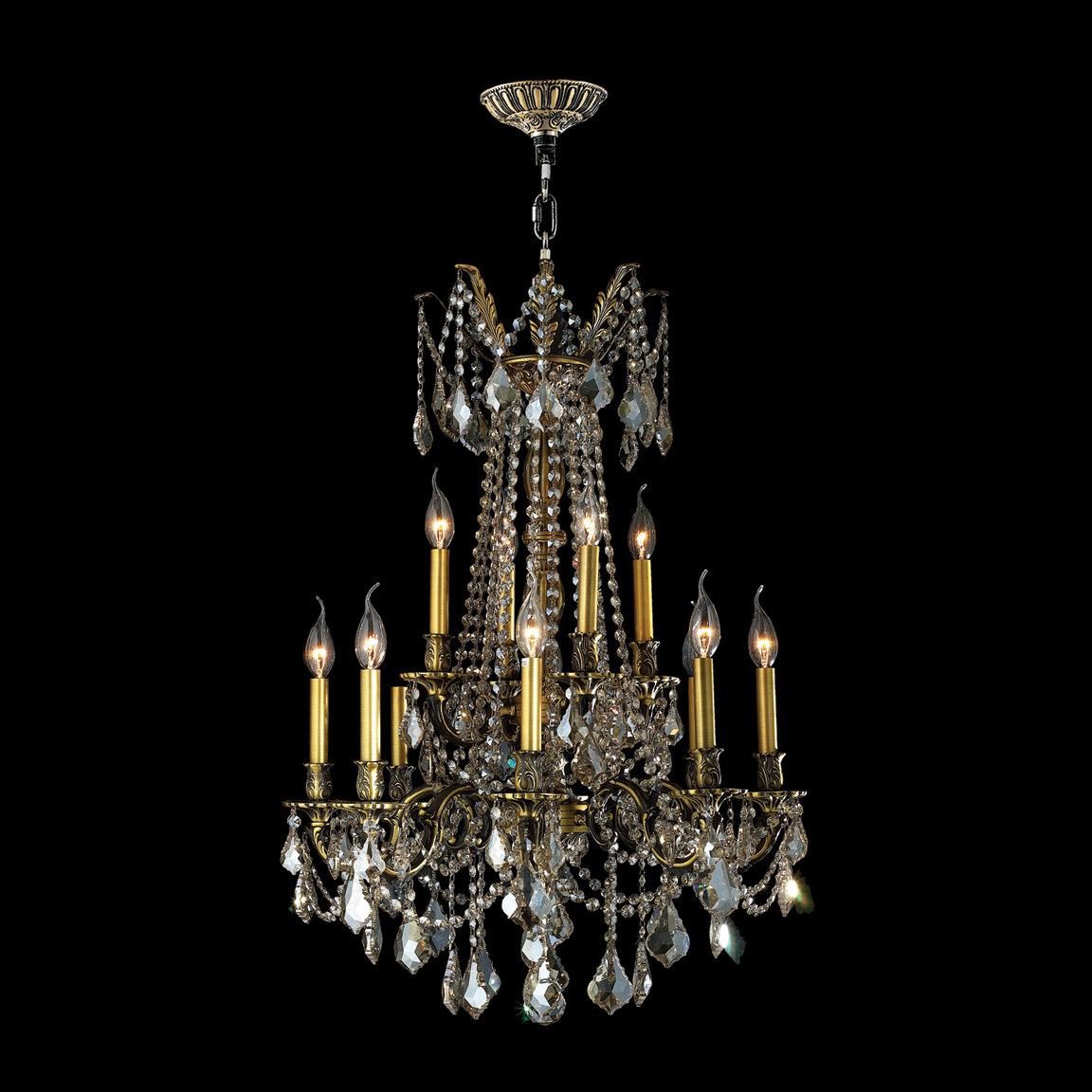 Windsor 12 Light Crystal Chandelier Wayfair