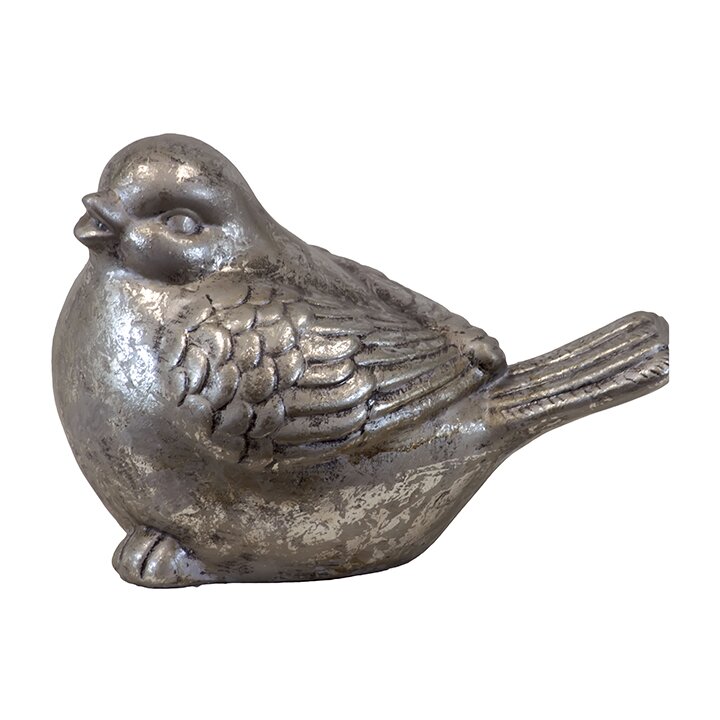 Sculpted with Fine Details Adorable Chirping Ceramic Bird Figurine ...