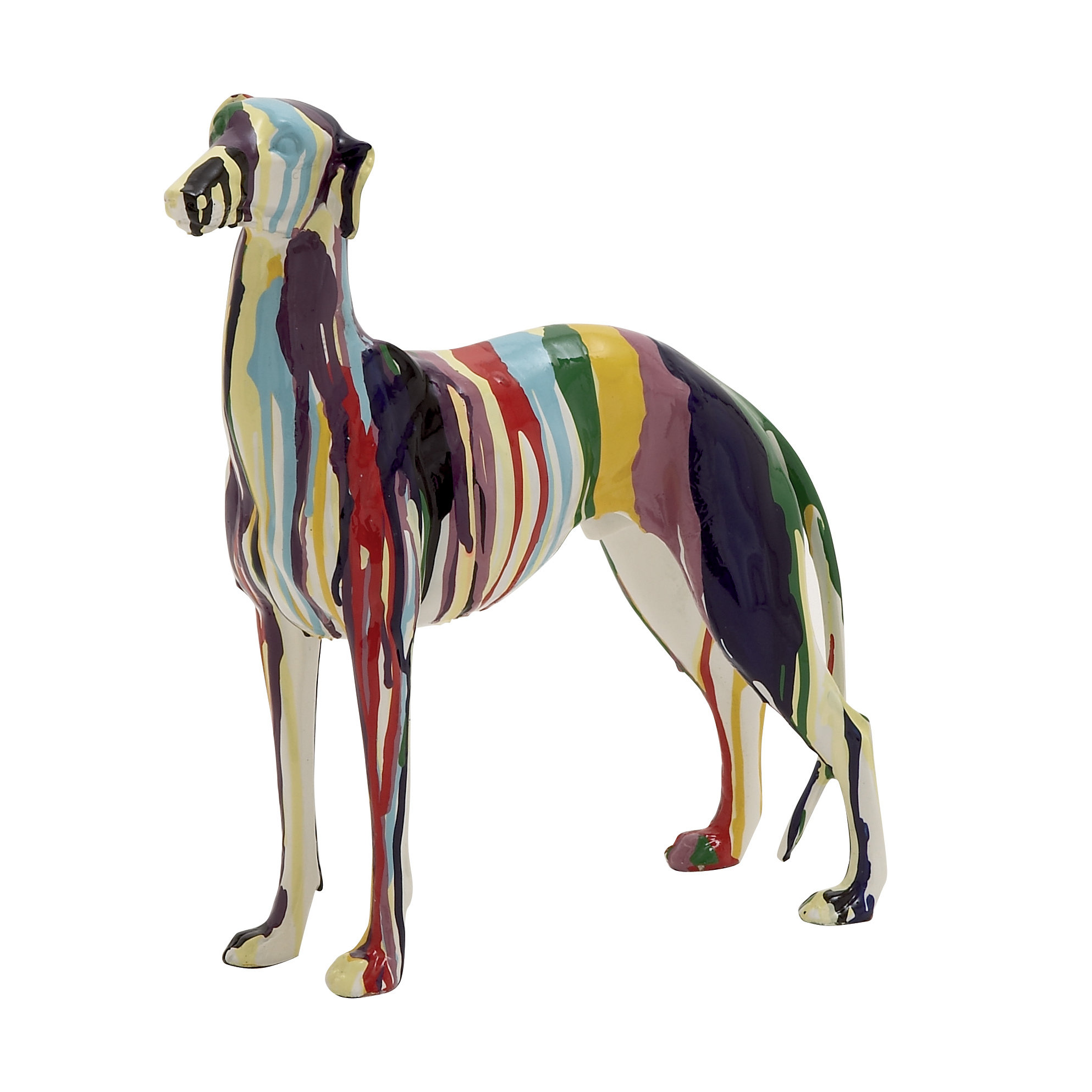 Woodland Imports Abstract and Artistic Polystone Dog Statue & Reviews
