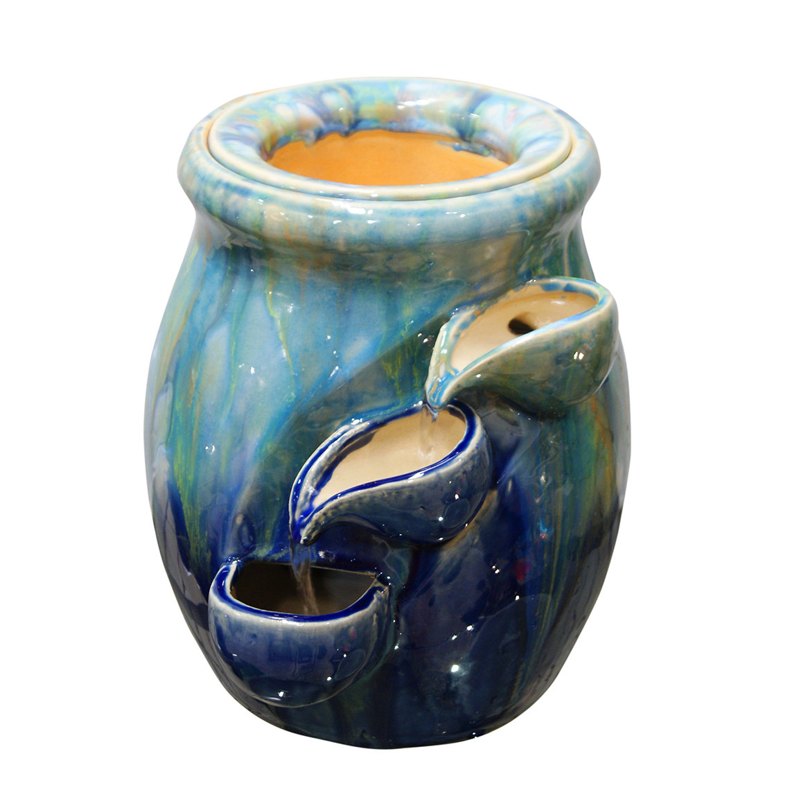 Ceramic Tabletop Urn Fountain Wayfair