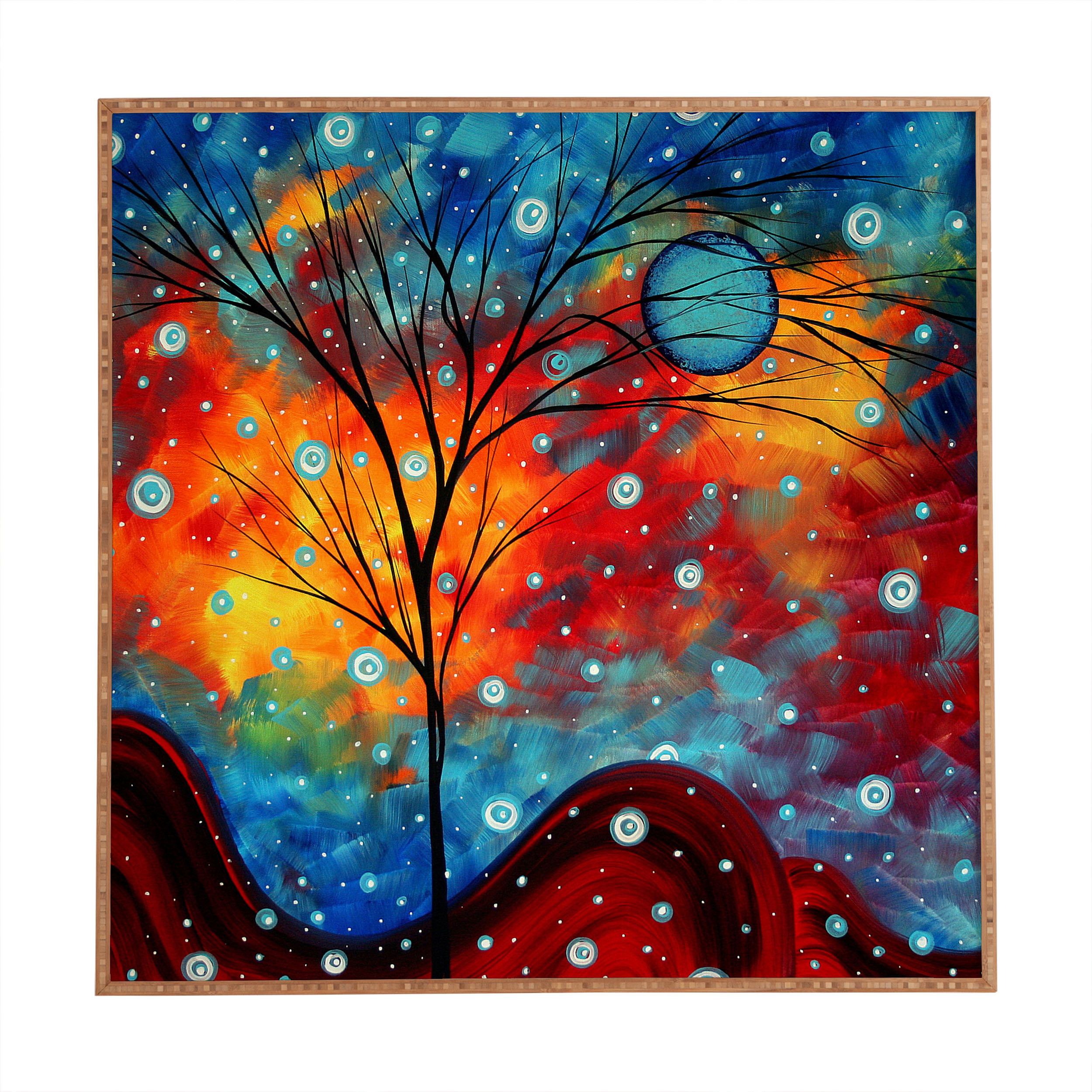 DENY Designs Summer Snow by Madart Inc. Framed Graphic Art & Reviews