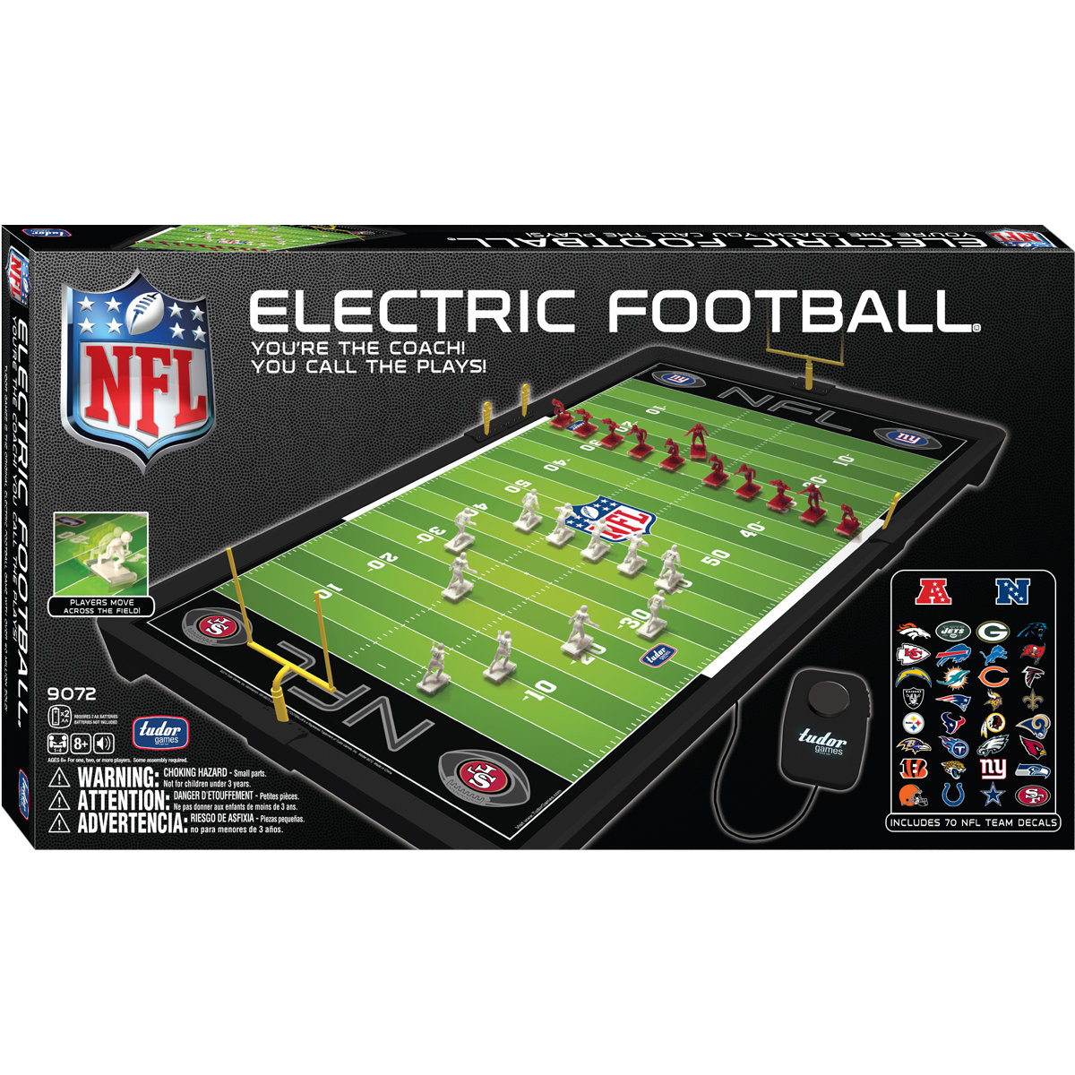 Tudor Games 85 Piece NFL Electric Football Set & Reviews Wayfair