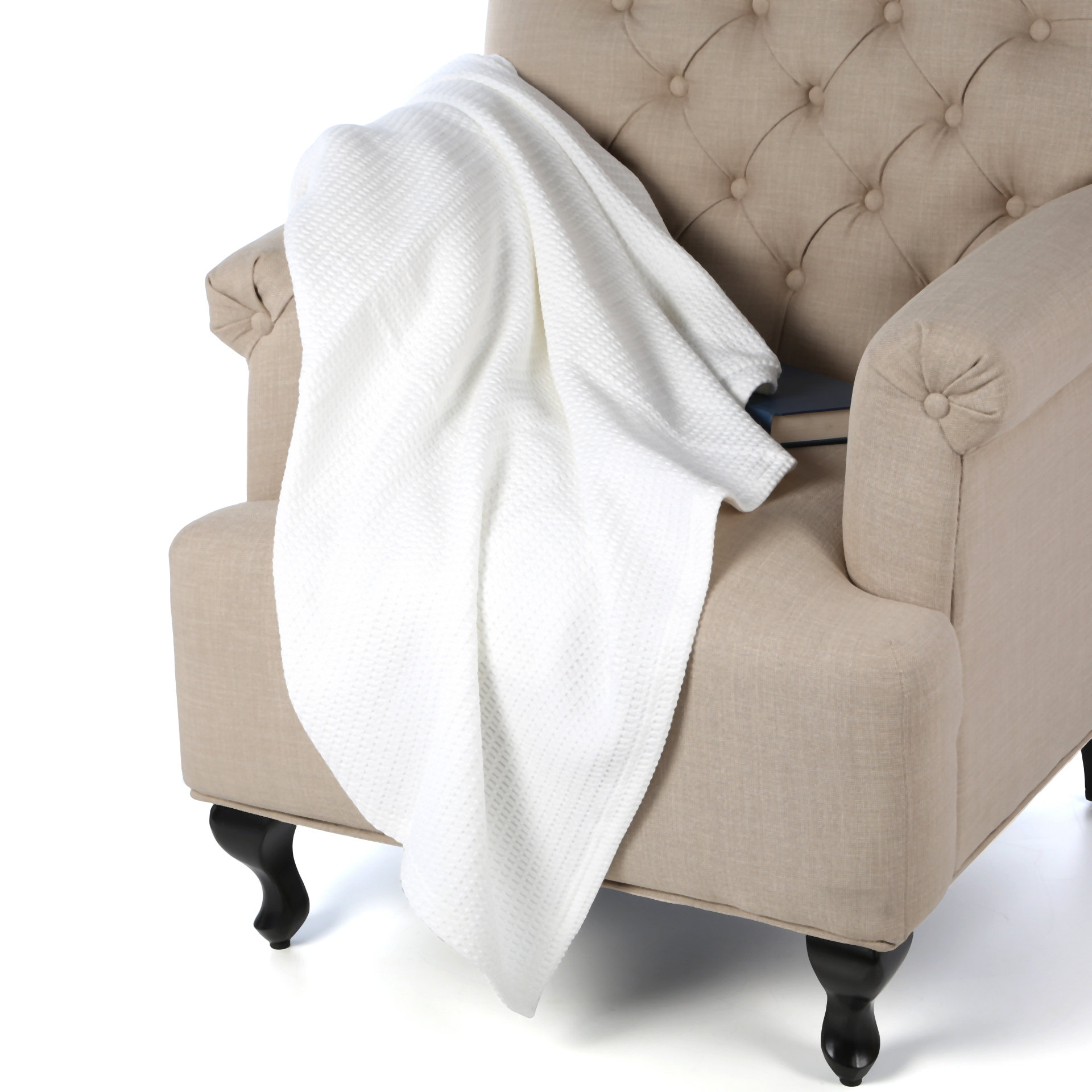 Peacock Alley Riviera Egyptian Cotton Blanket & Reviews Wayfair