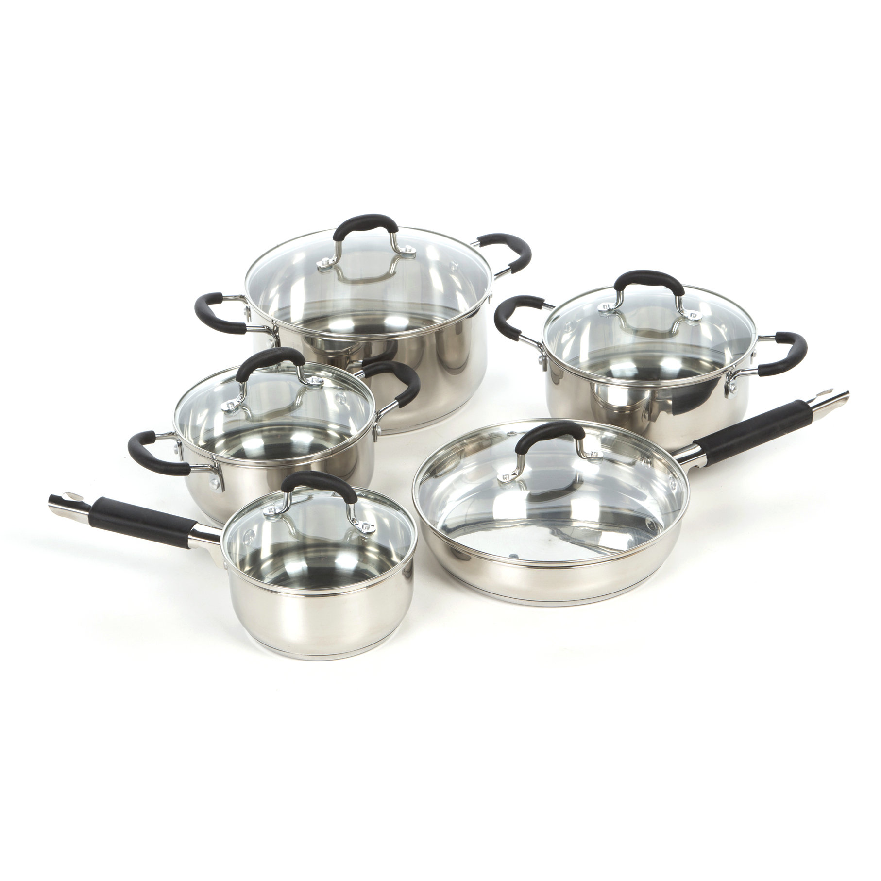 Gourmet Chef Stainless Steel 15 Piece Cookware Set & Reviews Wayfair