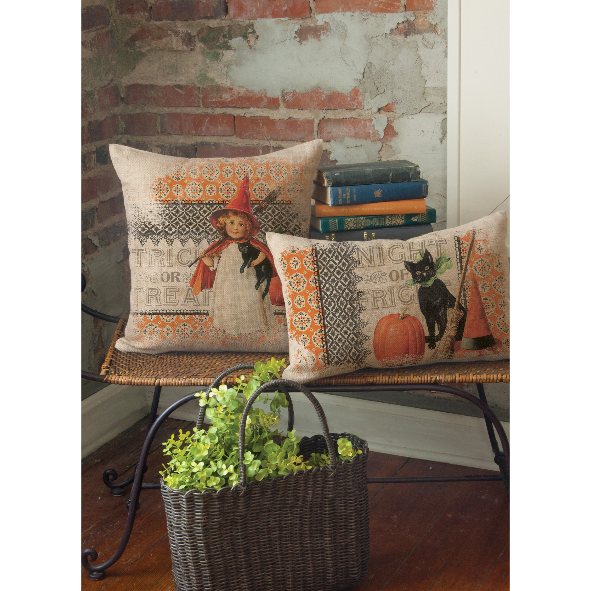 Heritage Lace Victorian Halloween Lumbar Pillow & Reviews Wayfair